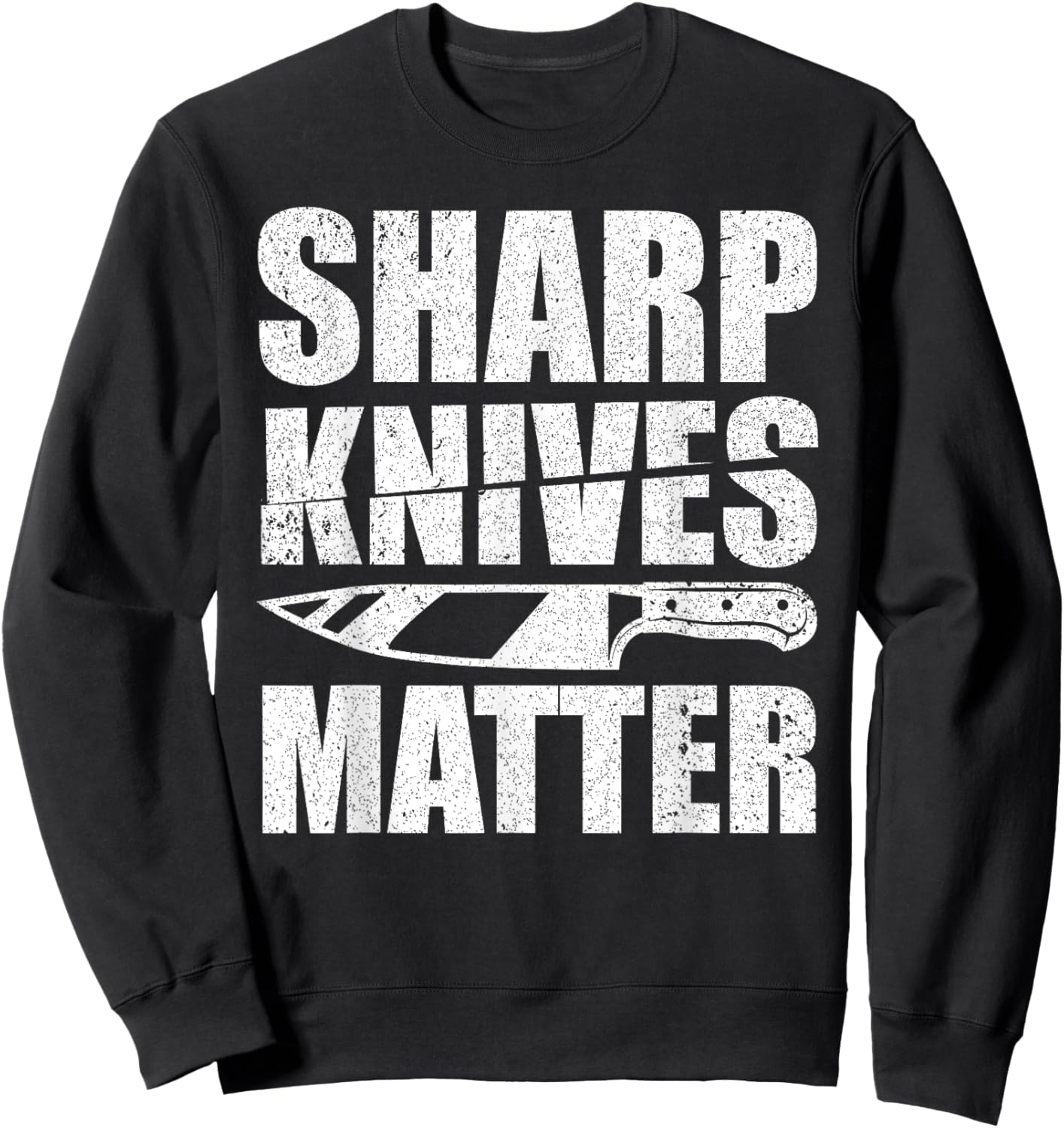 Funny Chef Design Women Cooking Lover Culinary Cook Sweatshirt - Sweatshirt | Black