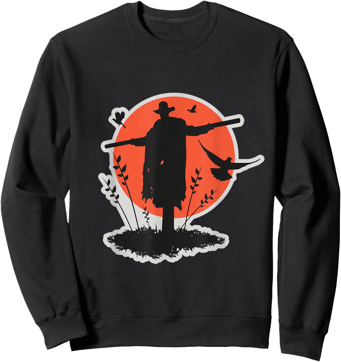 Jeepers Creepers Scarecrow Moon Sweatshirt - Sweatshirt | Black