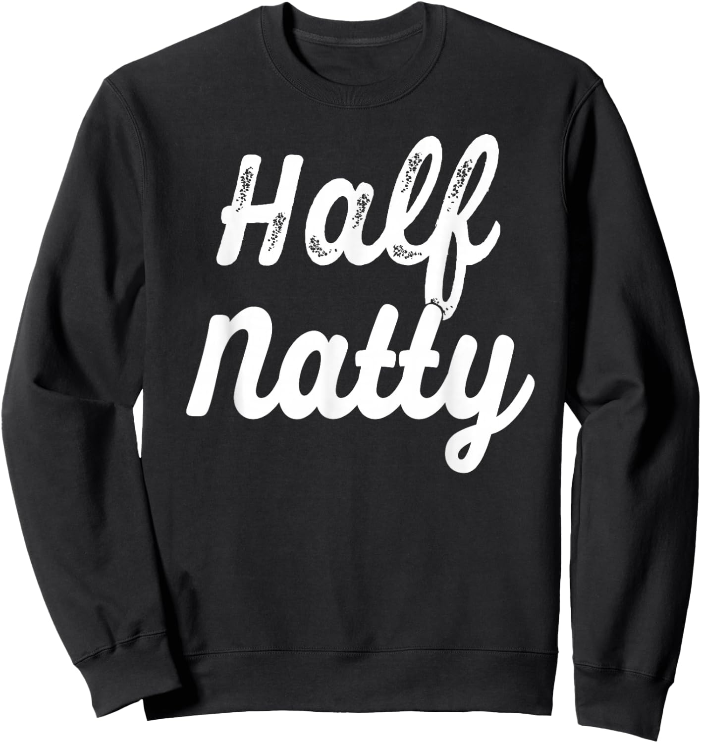 Half Natty Sweatshirt - Sweatshirt | Black