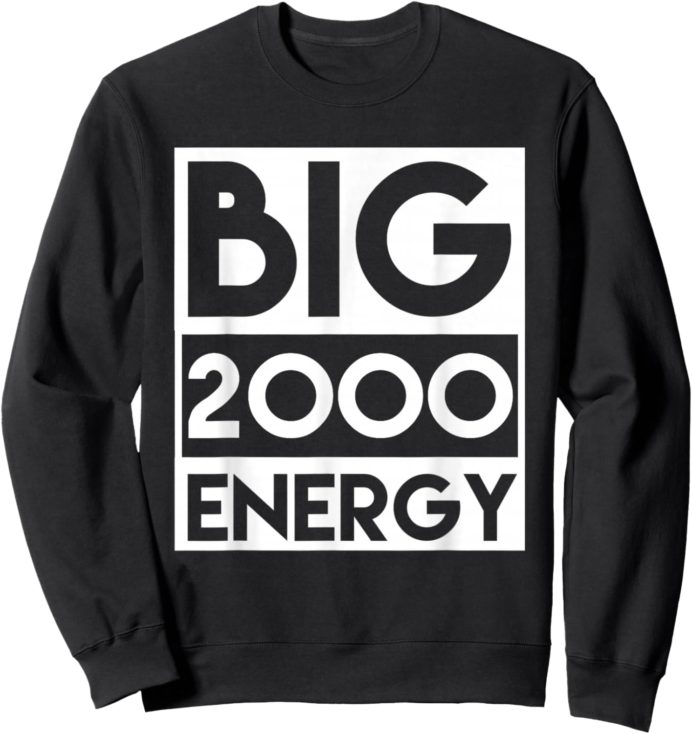 Born In 2000 Birthday Shirt 25 Year Old 23rd Birthday Energy Sweatshirt - Sweatshirt | Black