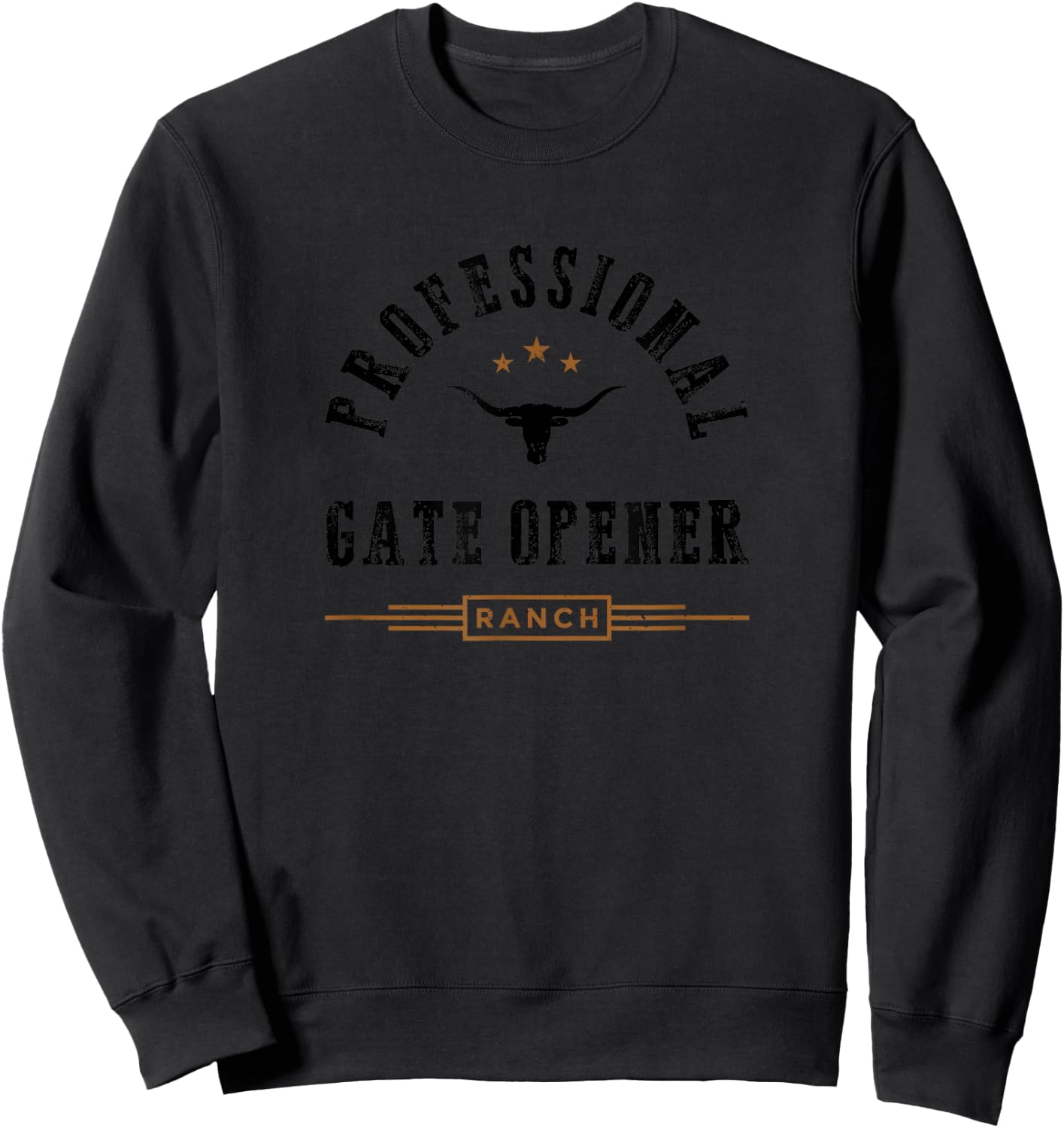 Professional Gate Opener Sweatshirt - Sweatshirt | Black