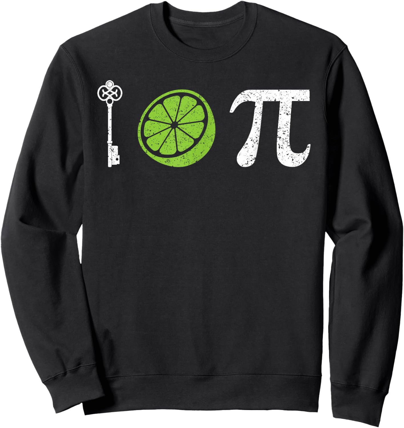 Key Lime Pie Florida Dessert Key Lime Pie Baker Sweatshirt - Sweatshirt | Black