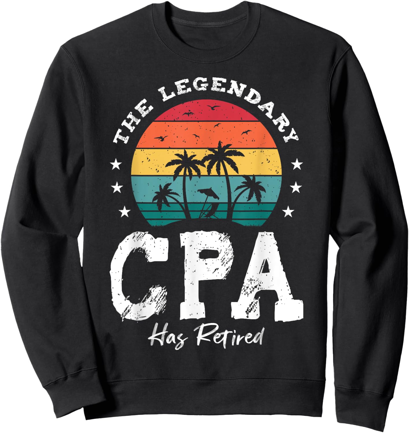 Legendary Retired CpA Sweatshirt - Sweatshirt | Black