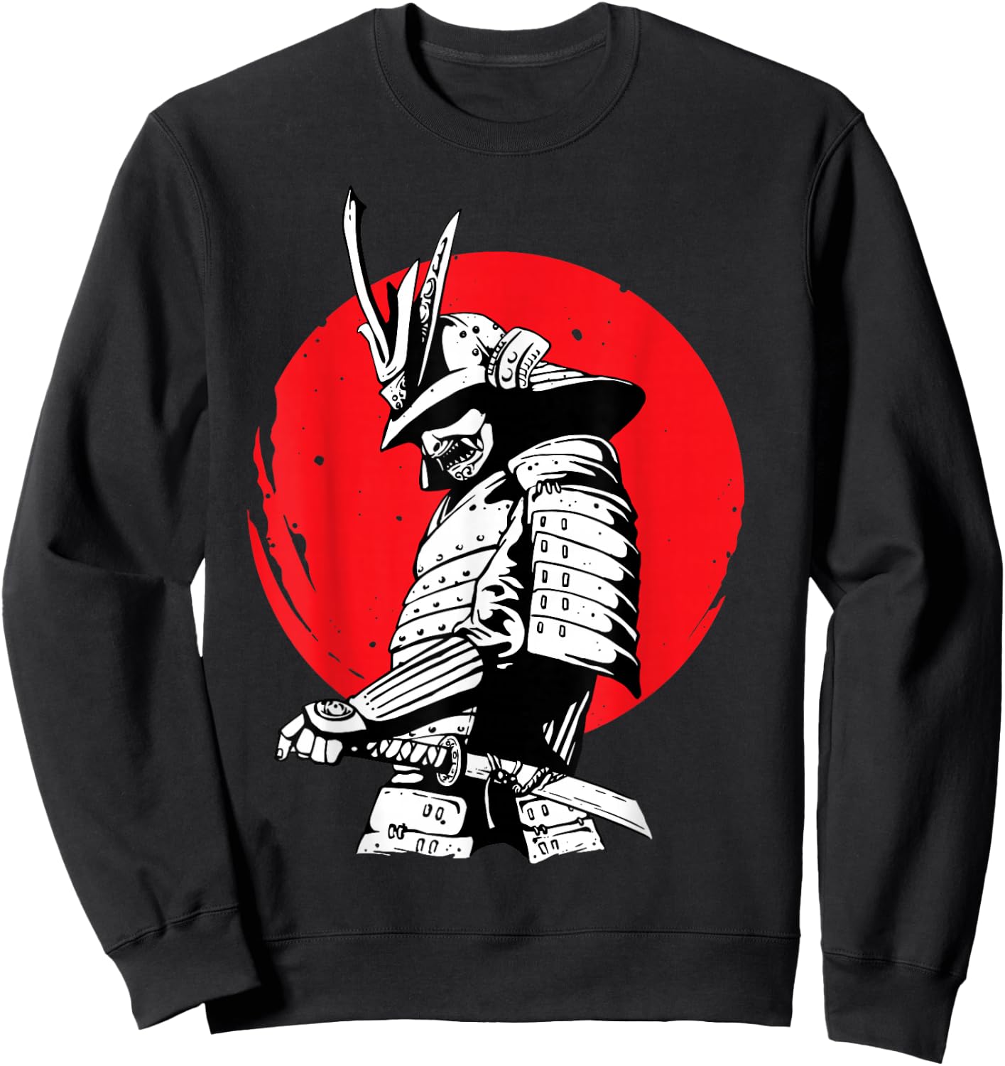 Samurai Swordsman Sweatshirt - Sweatshirt | Black