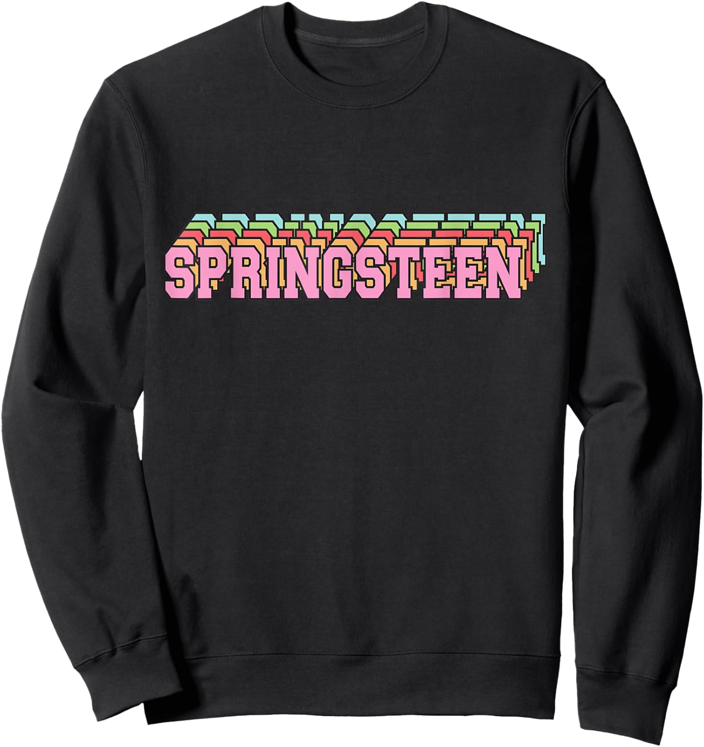 Springsteen 80s Vintage Retro Spring Sweatshirt - Sweatshirt | Black