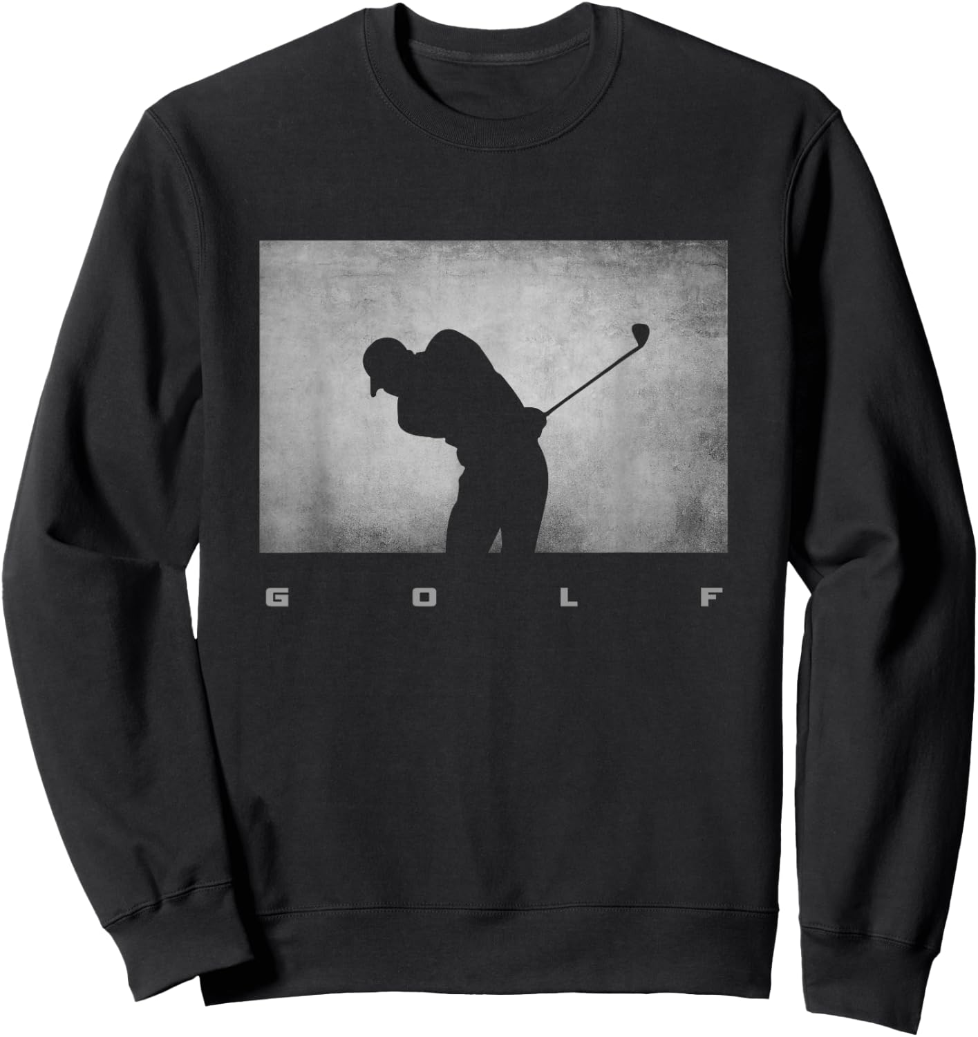 Golfer Golf Sweatshirt - Sweatshirt | Black