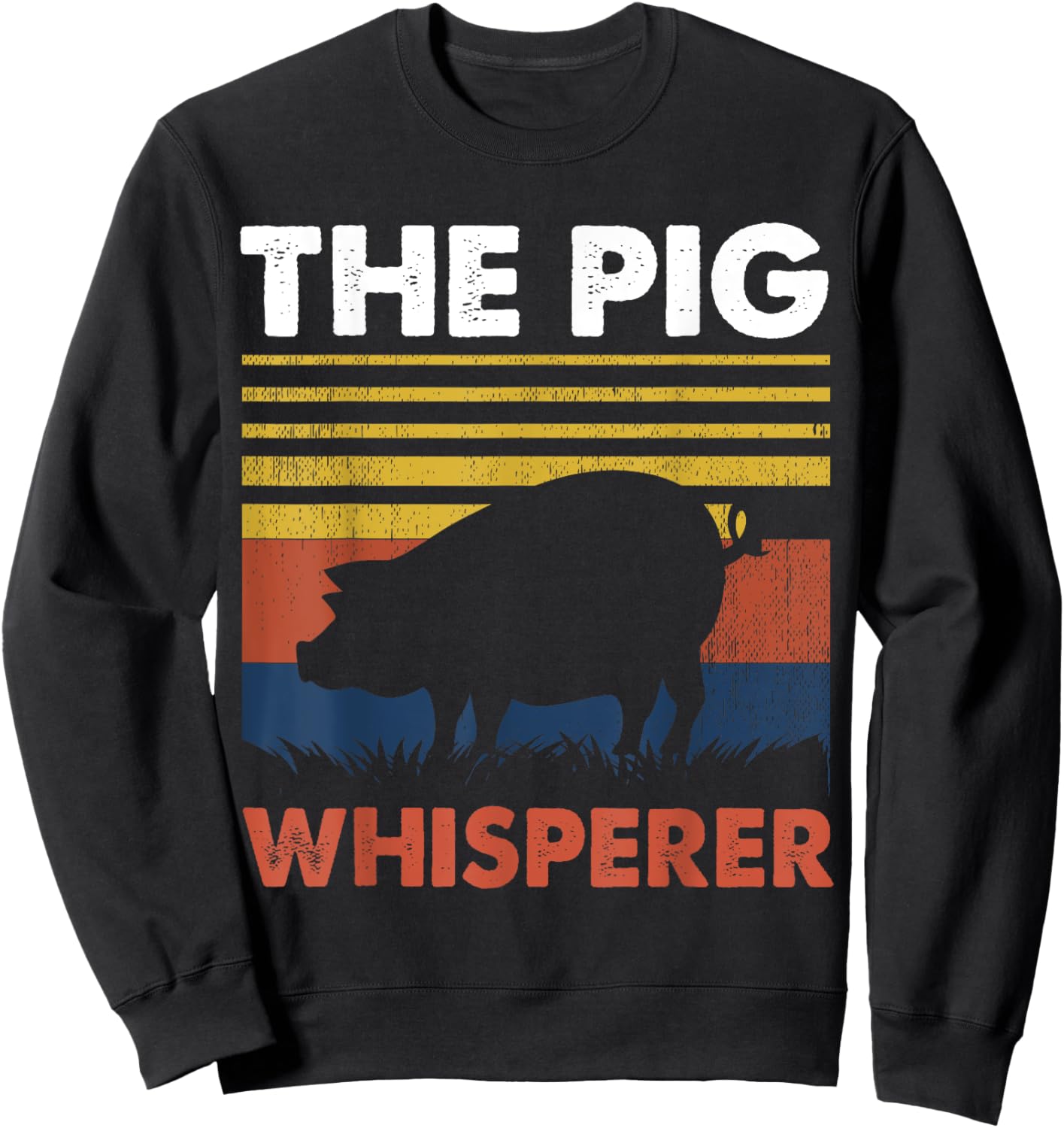 The Pig Whisperer Sweatshirt - Sweatshirt | Black