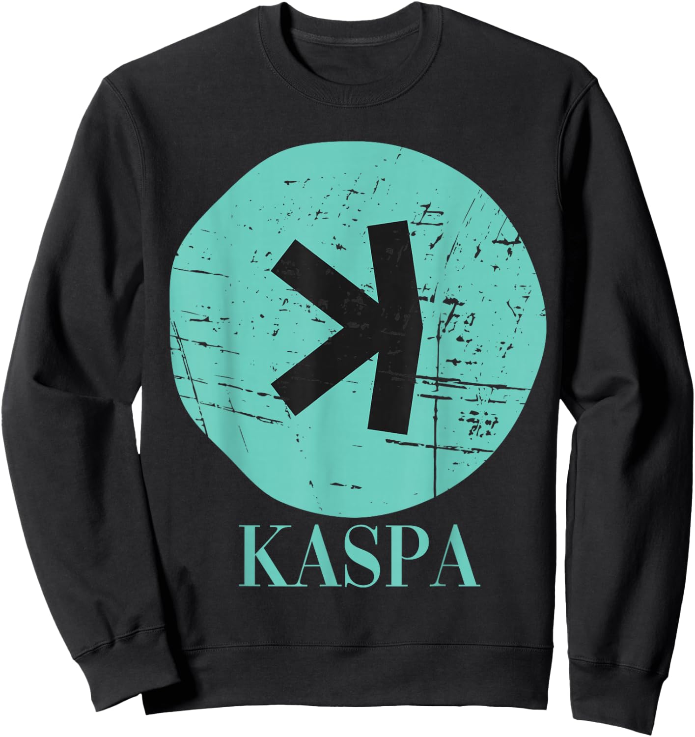Kaspa Crypto Coin Bullrun 2024 Freedom Cryptocurrency Sweatshirt - Sweatshirt | Black