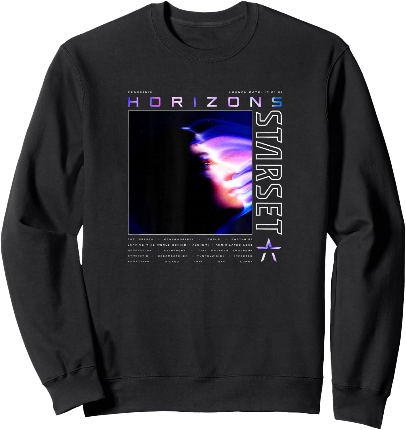 Starset - Horizons Cover Sweatshirt - Sweatshirt | Black