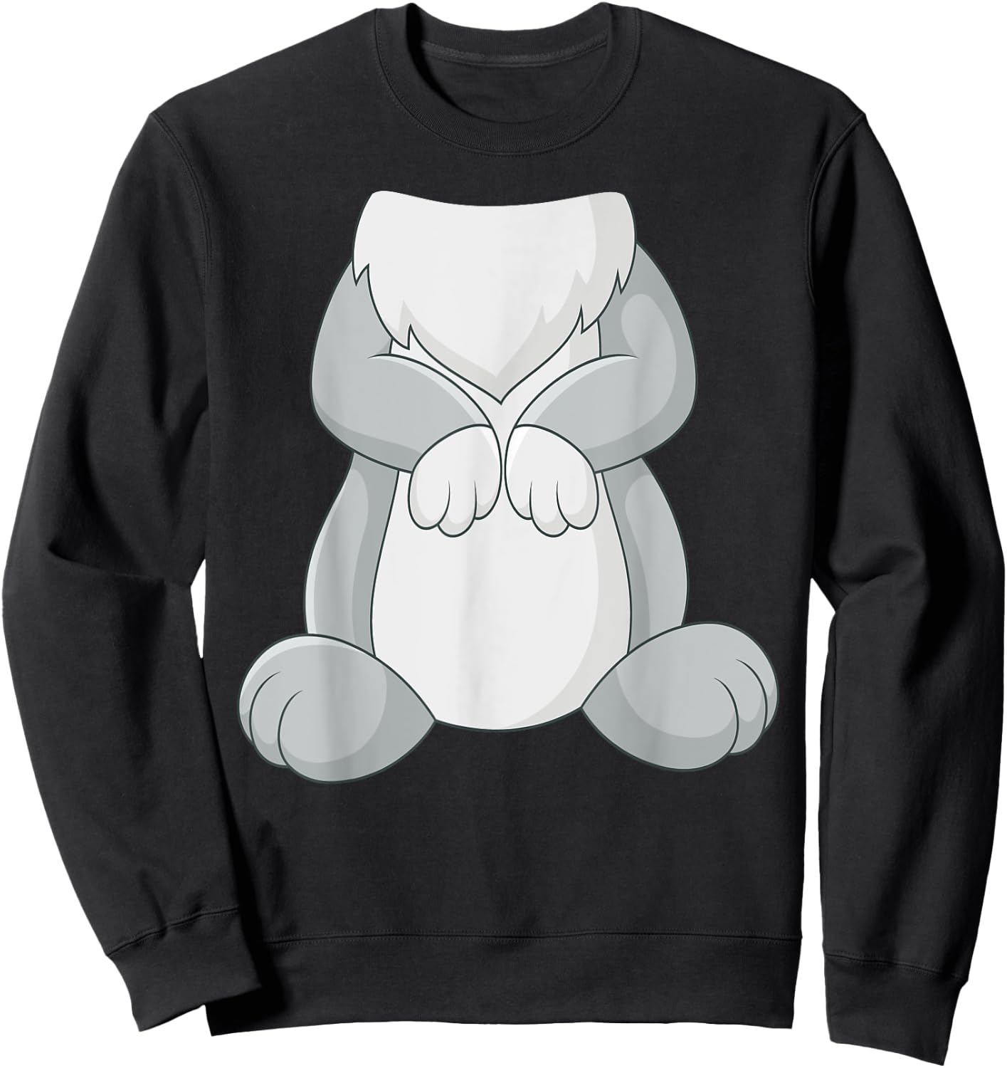 Rabbit Bunny Rabbit Costume Shirt Sweatshirt - Sweatshirt | Black