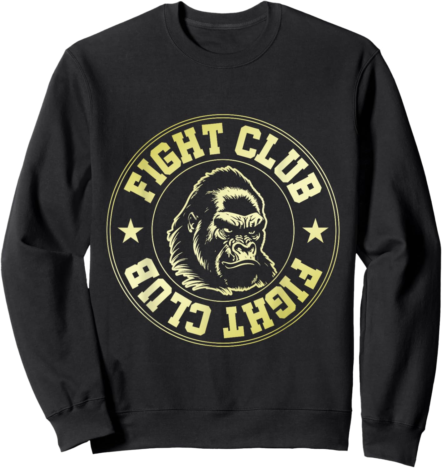 Gorilla Fight Club | Workout Gym Boxing MMA Fighter Sweatshirt - Sweatshirt | Black