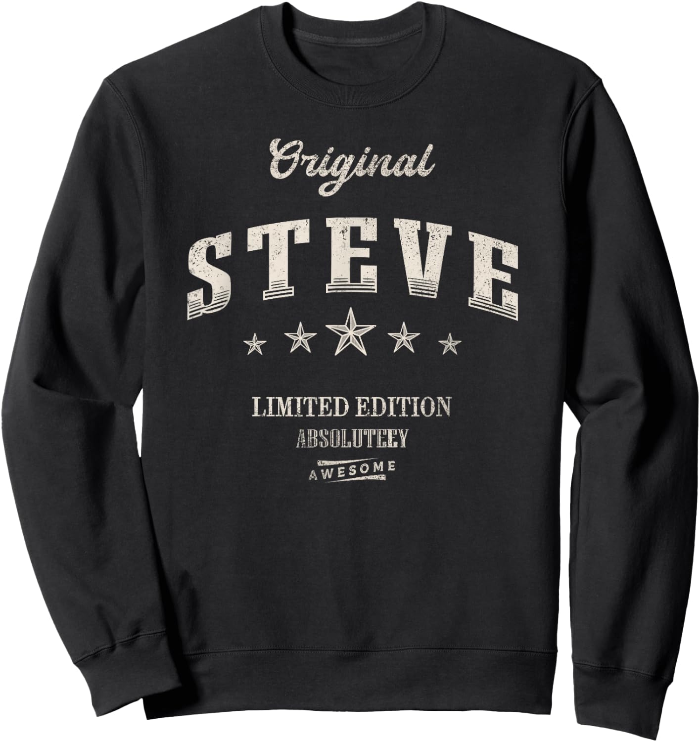 Steve Limited Edition Sweatshirt - Sweatshirt | Black