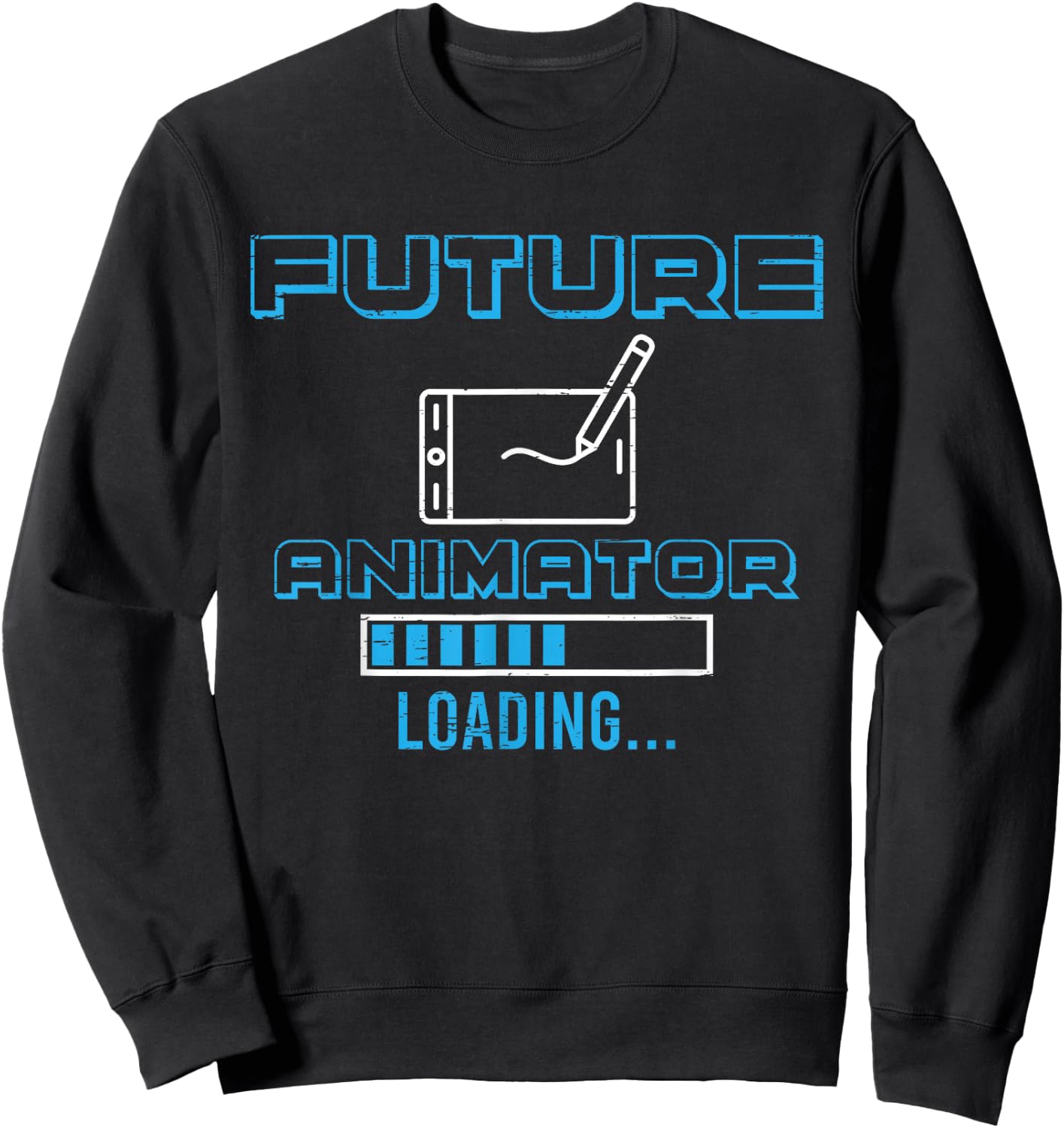 Future Animator Animation Sketch Digital Media Sweatshirt - Sweatshirt | Black