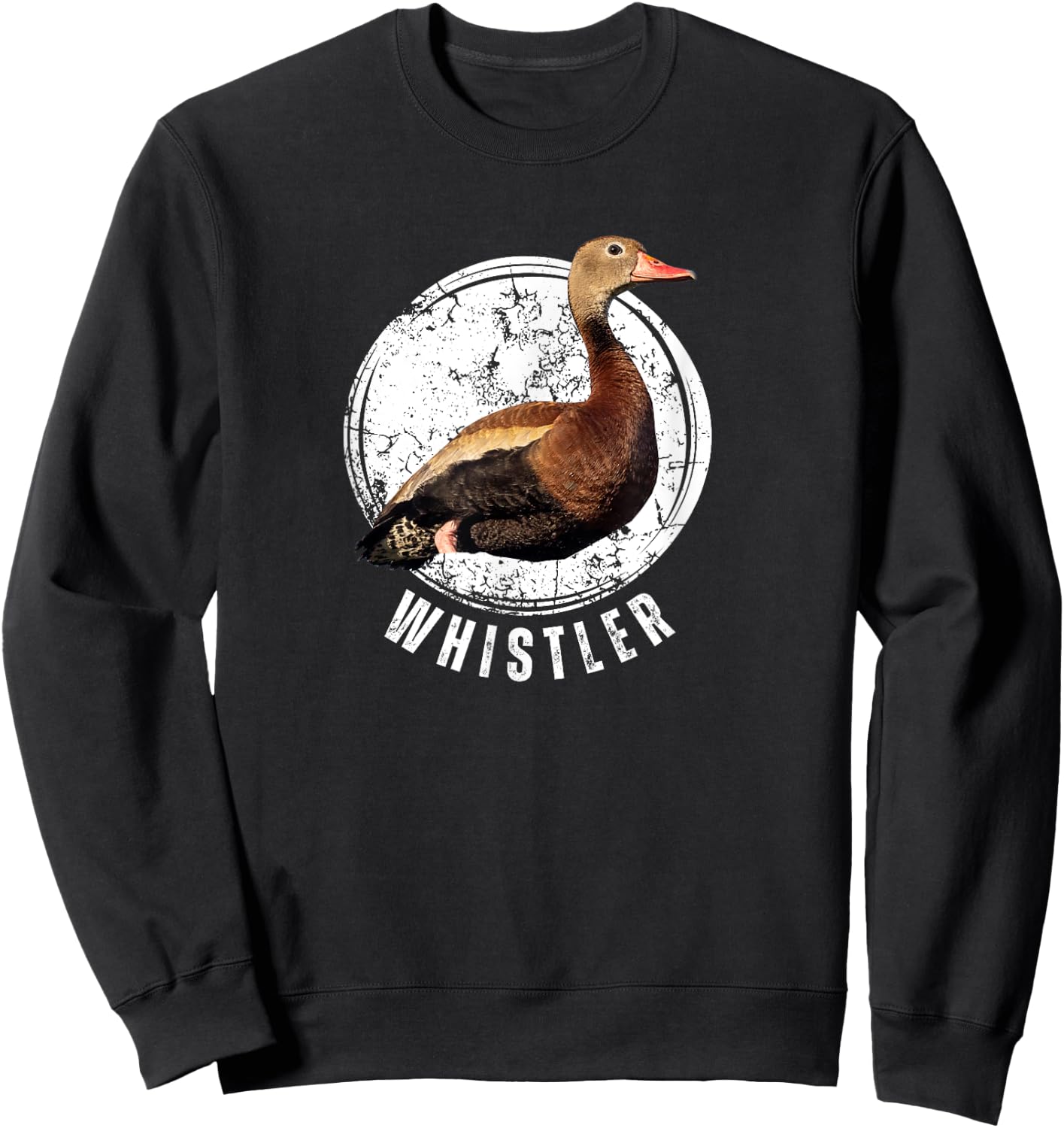 Whistling Duck Shirt Black Bellied Whistling Duck Hunting Sweatshirt - Sweatshirt | Black