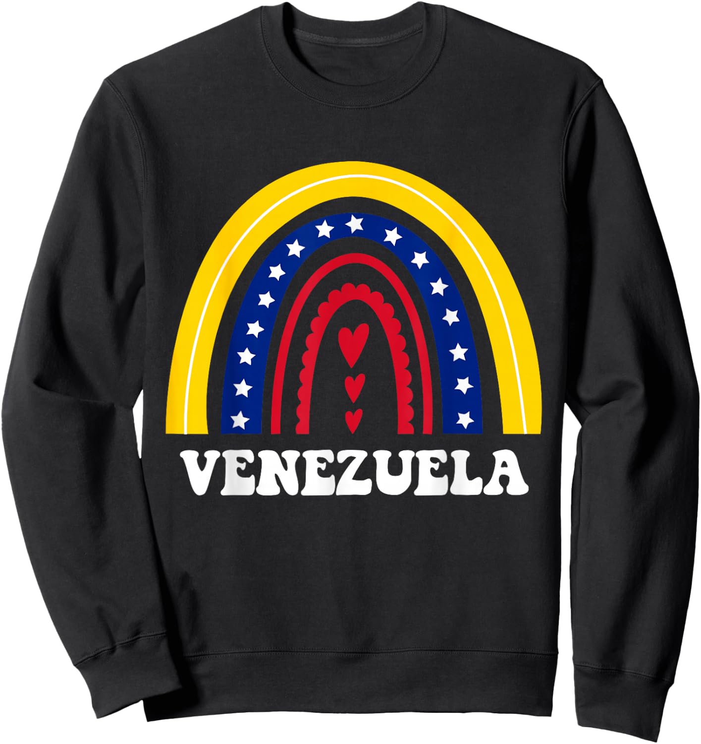 Venezuelan Girl Venezuela franela Venezuela Mujer Venezolana Sweatshirt - Sweatshirt | Black