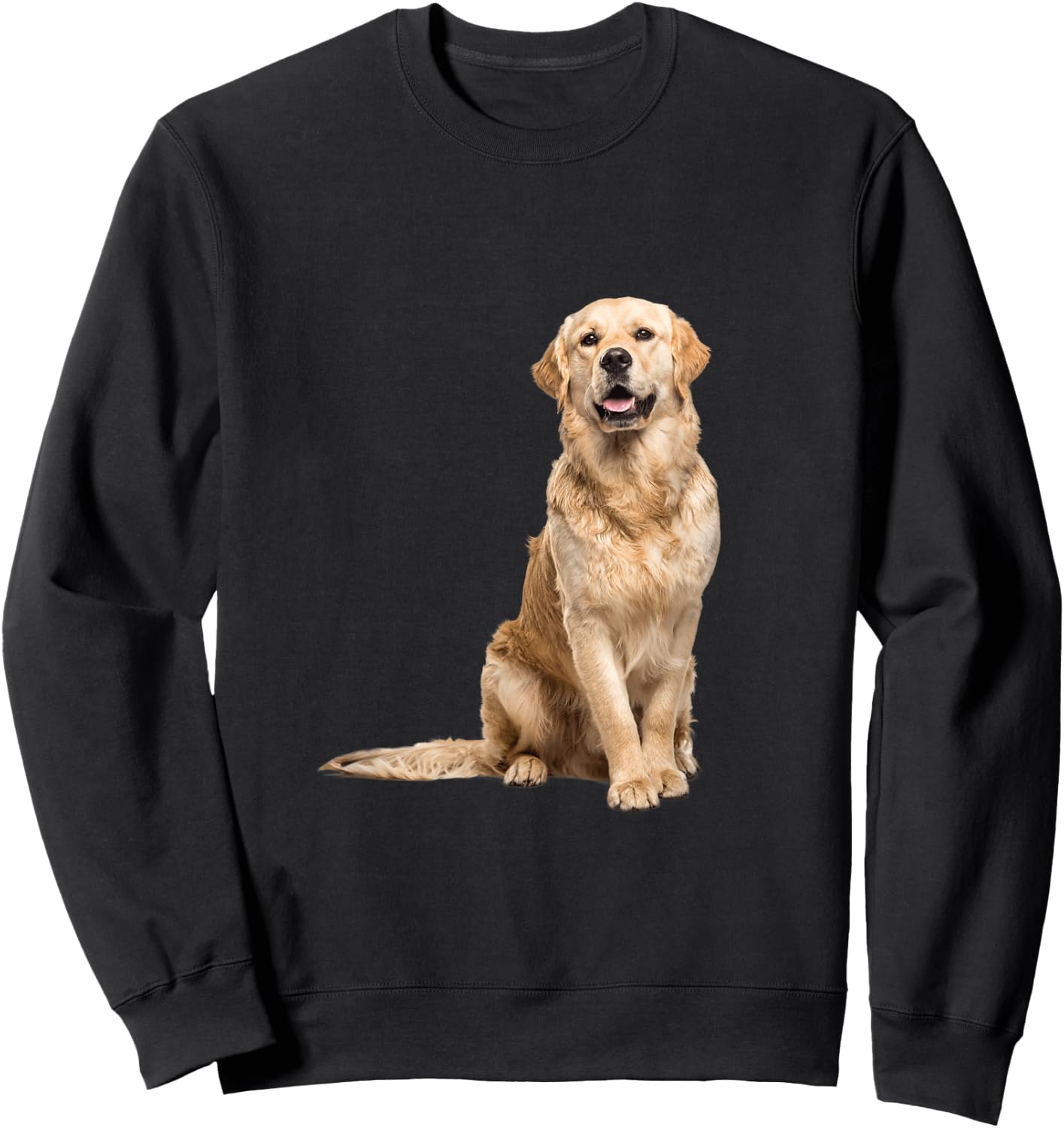 Golden Retriever Sweatshirt - Sweatshirt | Black