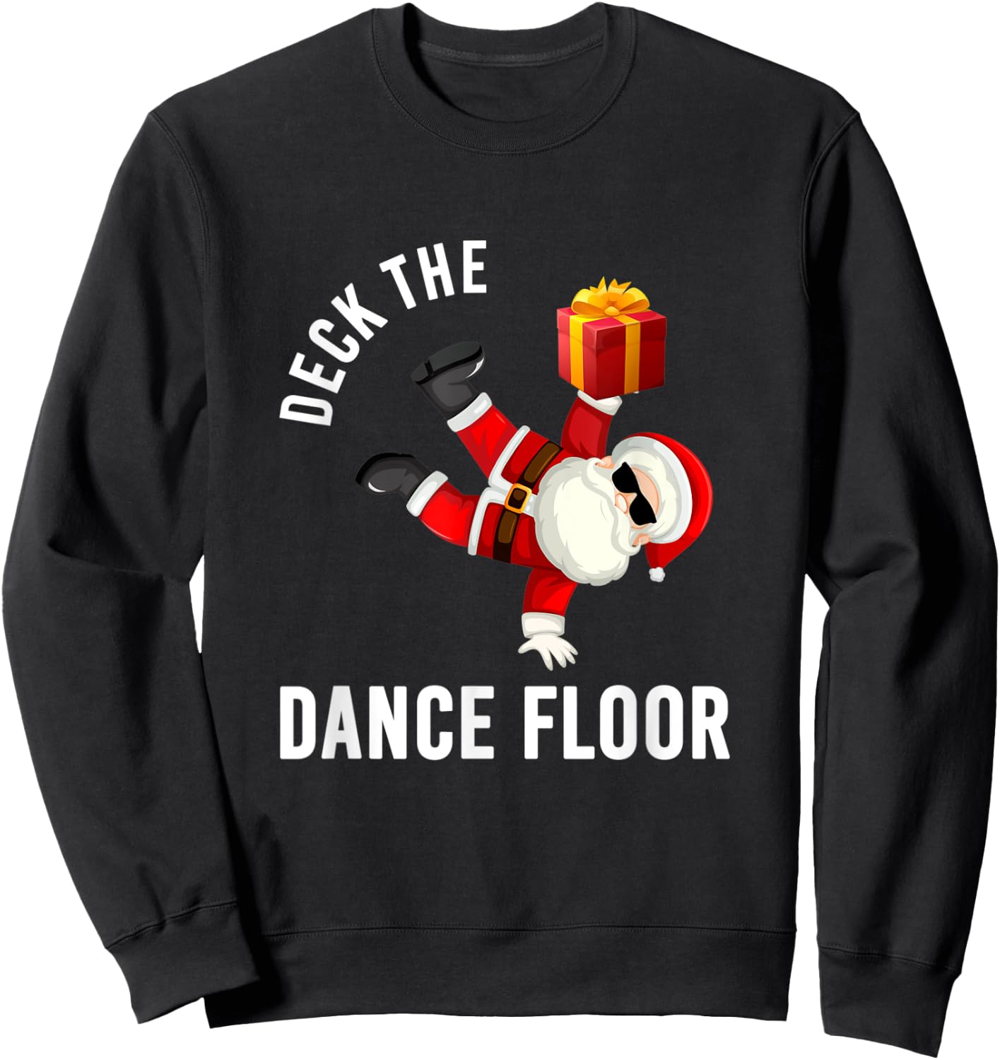 Deck The Dance Floor Apparel Sweatshirt - Sweatshirt | Black