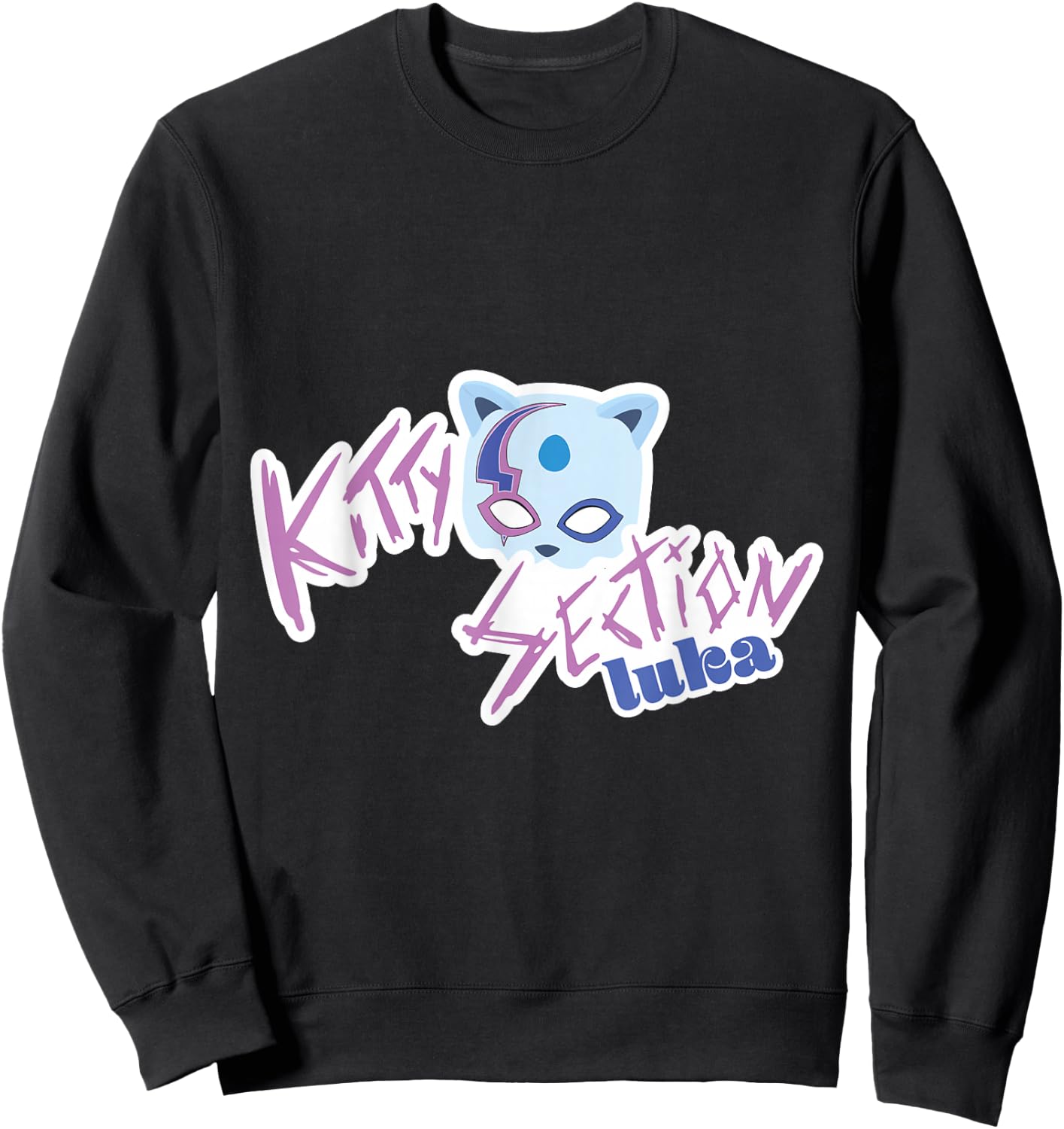 Miraculous Ladybug Music Kitty Section Luka Sweatshirt - Sweatshirt | Black
