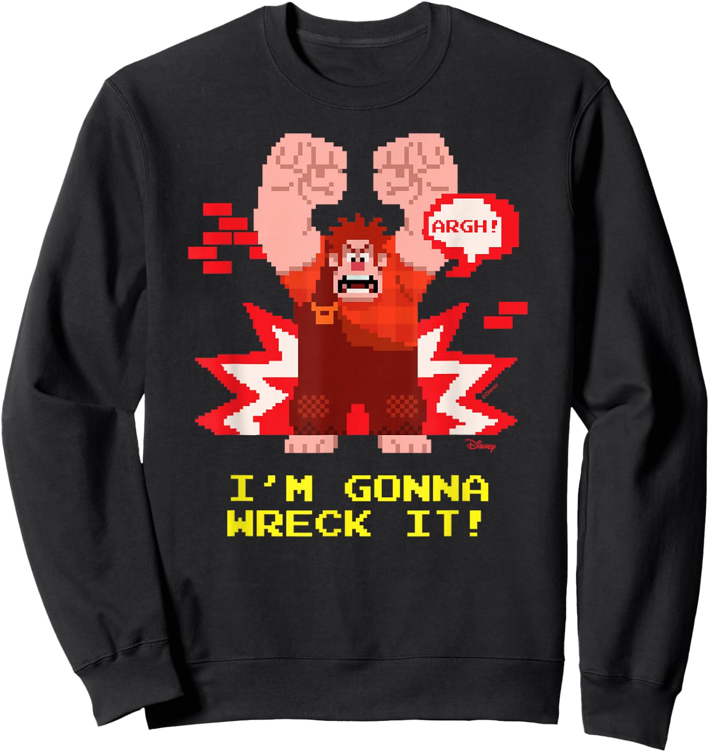 Wreck It Ralph - Gonna Wreck It Sweatshirt - Sweatshirt | Black