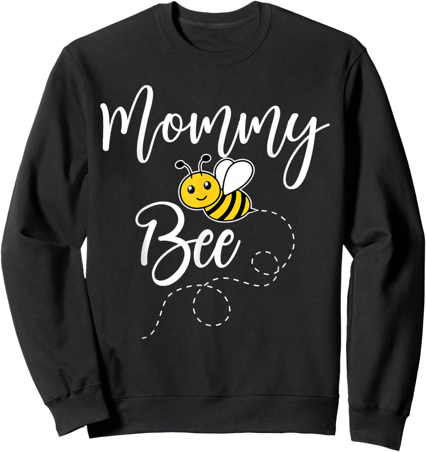 Mommy Of The Bee Day Girl Hive Family Matching Birthday Sweatshirt - Sweatshirt | Black