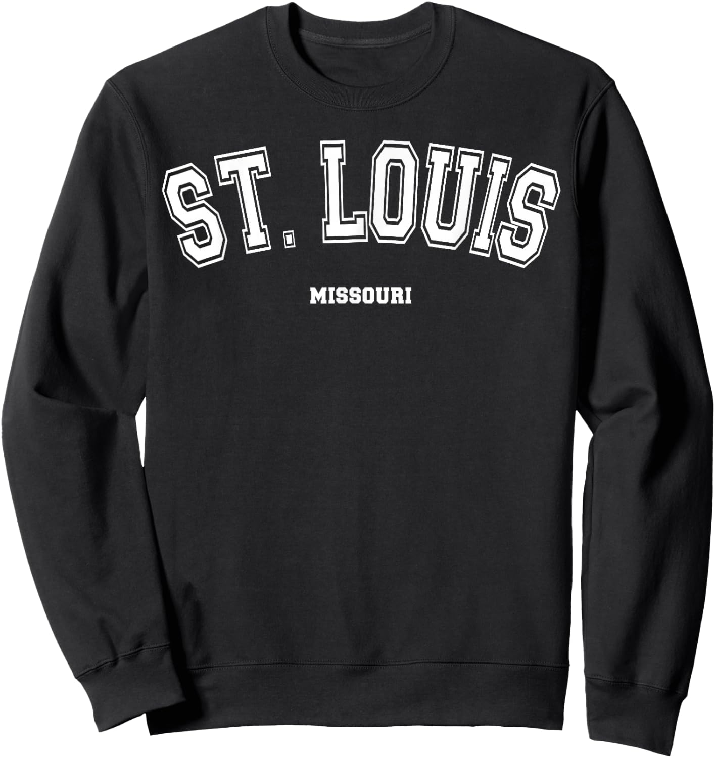 St. Louis Missouri Sweatshirt - Sweatshirt | Black