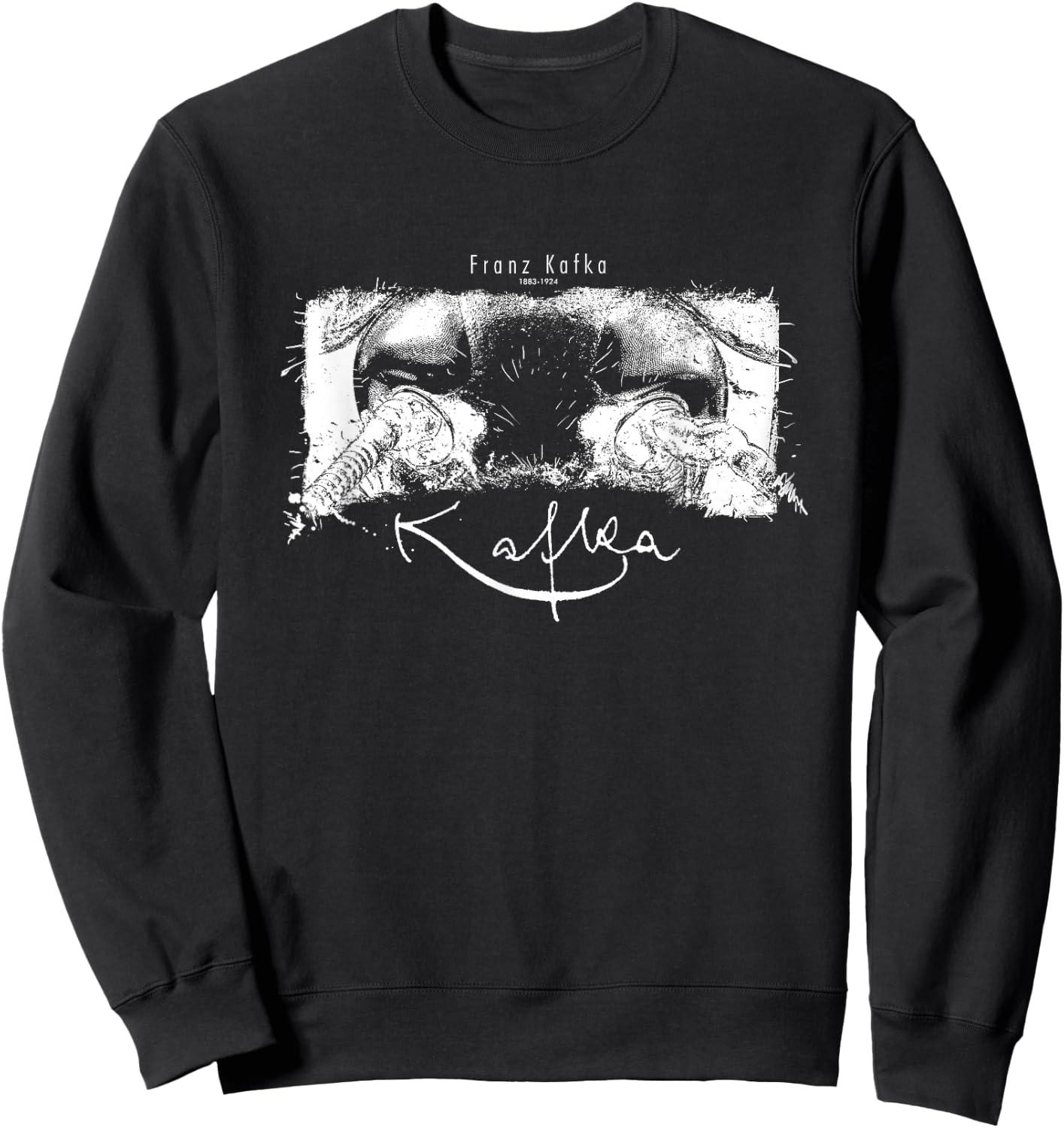 Franz Kafka, The Process, Literature, Writer, Book Sweatshirt - Sweatshirt | Black