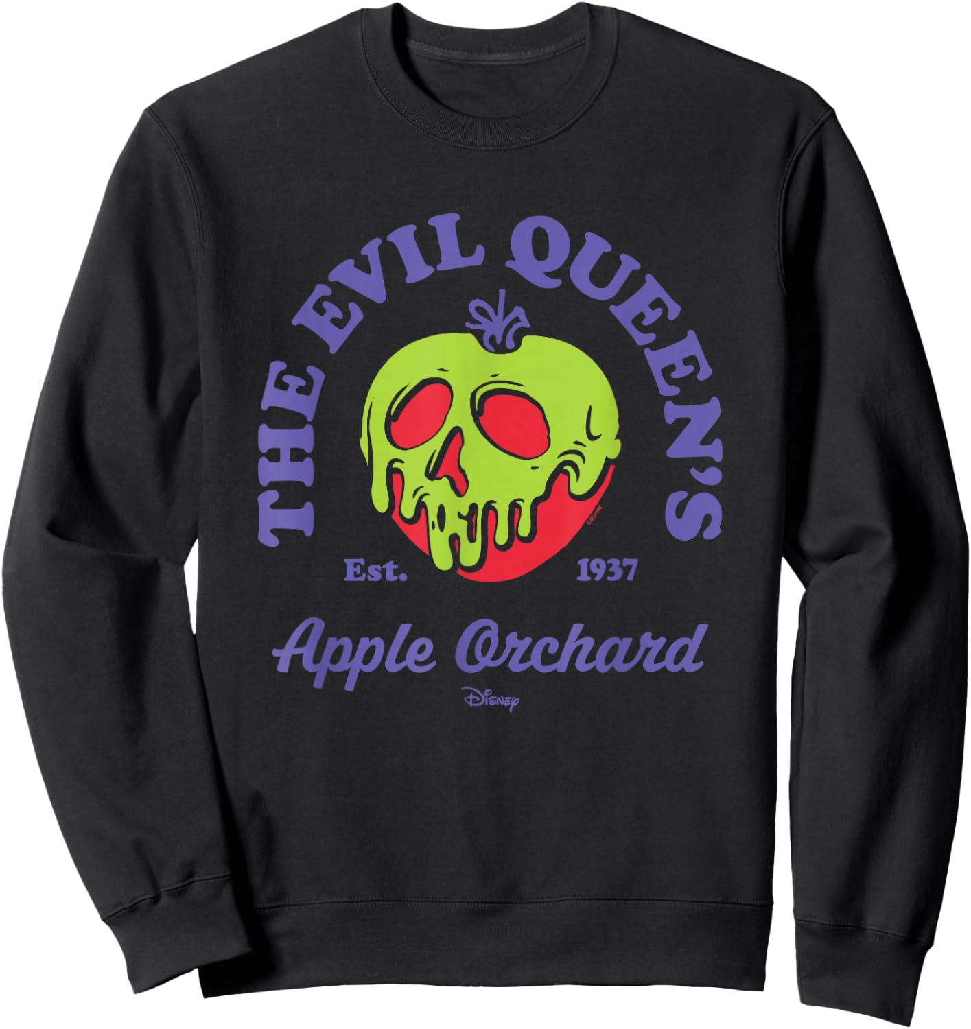 Disney Villains - Evil Queens Apple Orchard Sweatshirt - Sweatshirt | Black