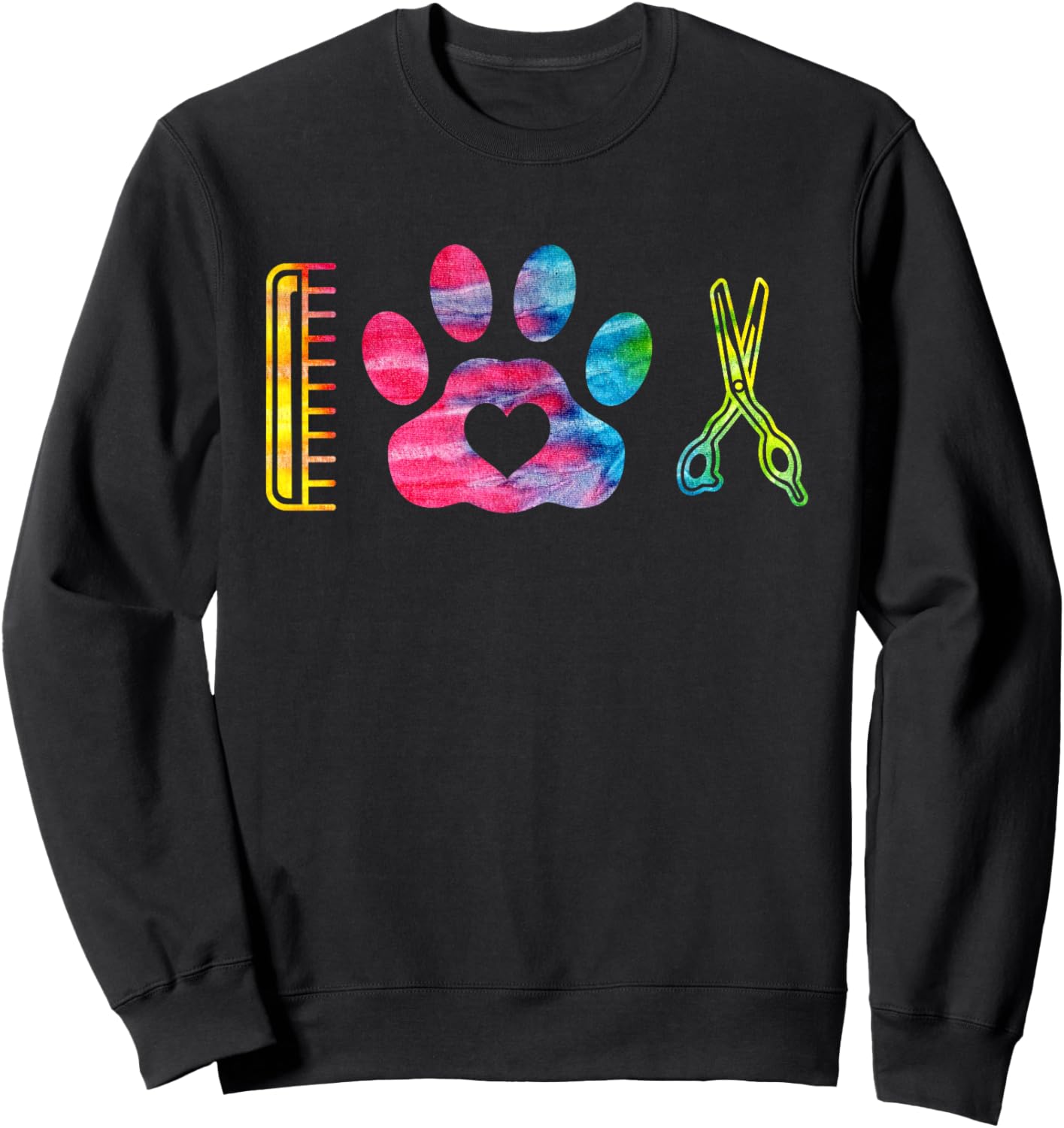 Dog Groomer Salon Women Sweatshirt - Sweatshirt | Black