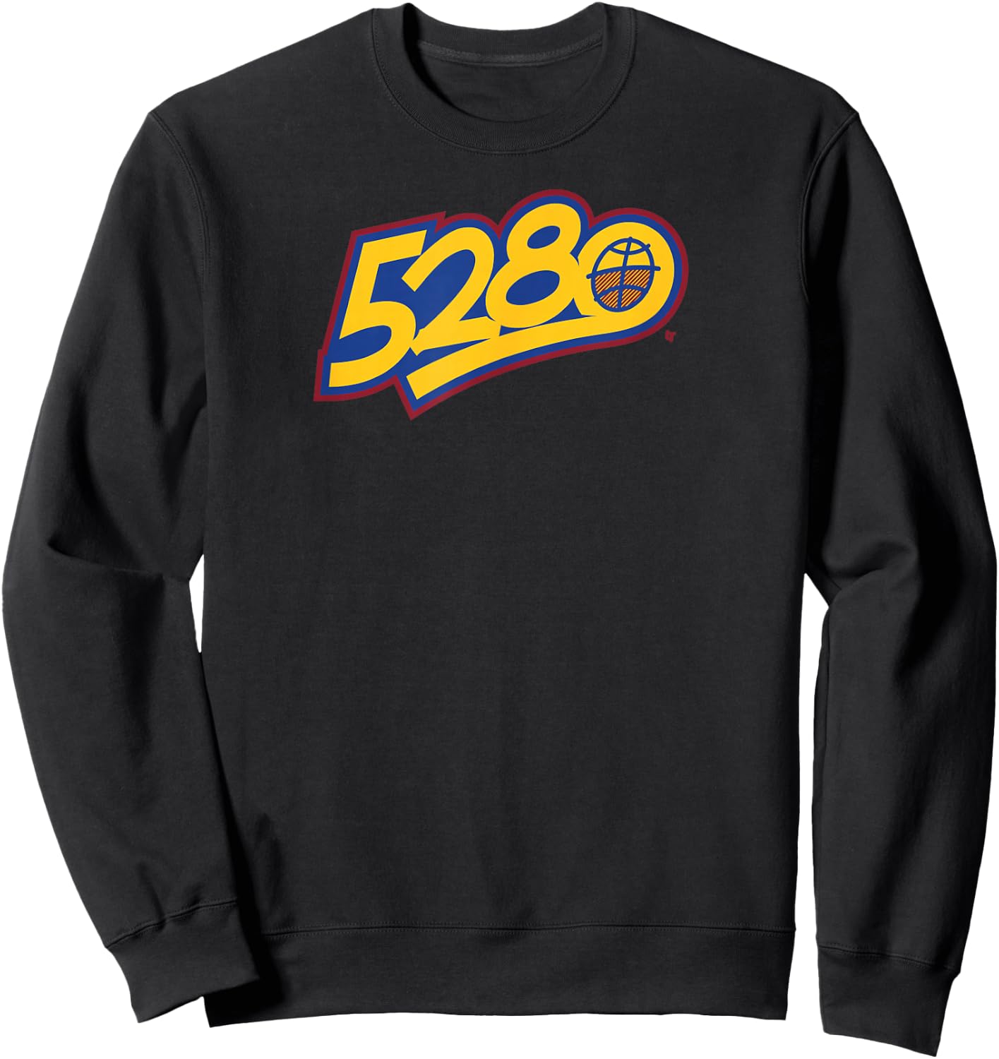 5280 - Denver Basketball Sweatshirt - Sweatshirt | Black