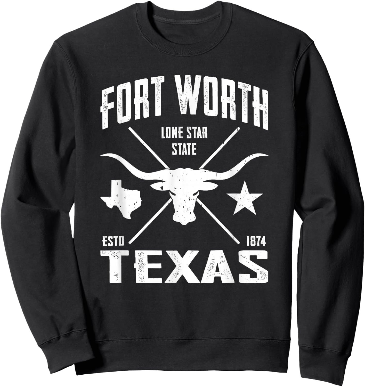Fort Worth Sweatshirt - Sweatshirt | Black