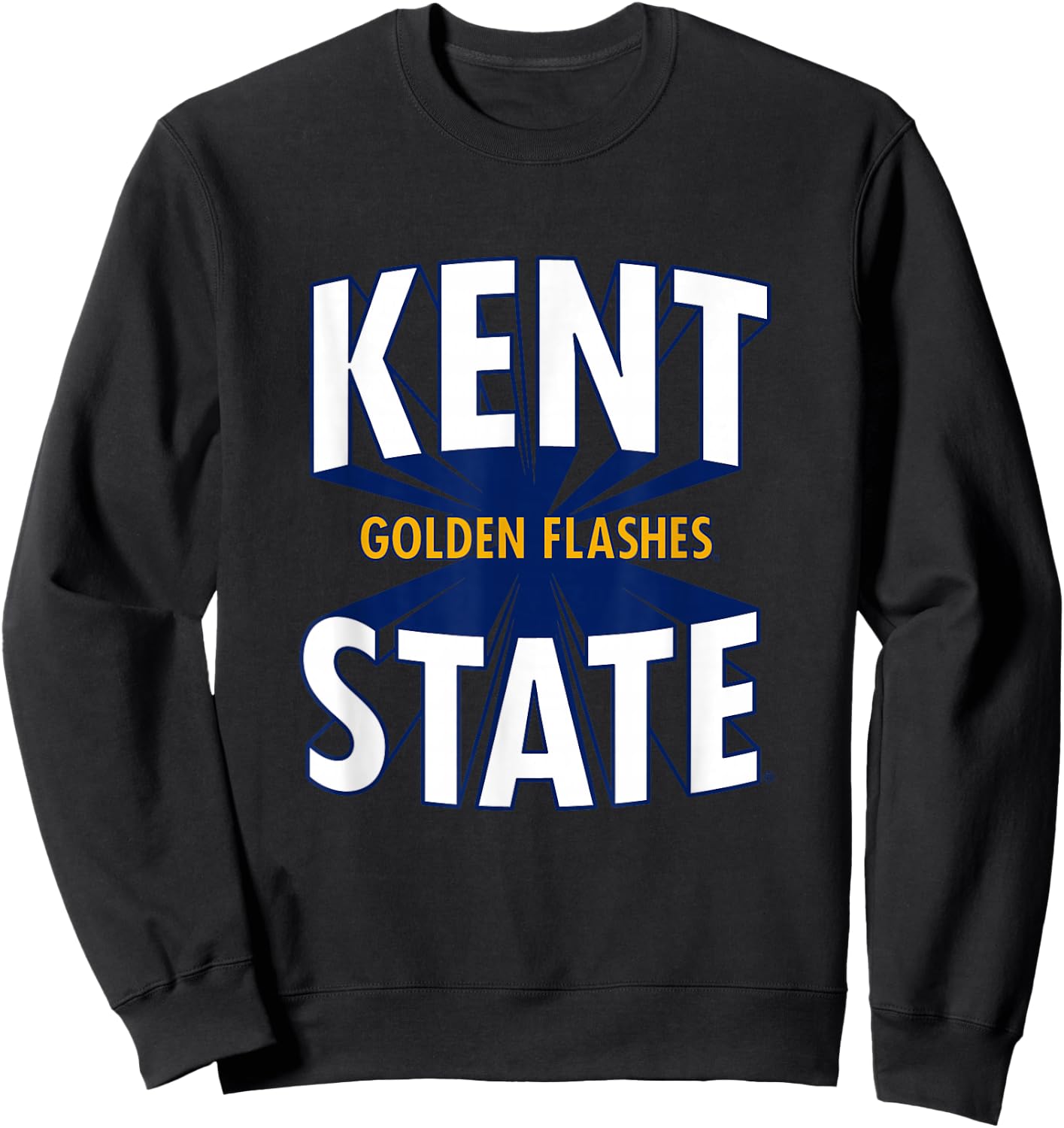 Kent State Golden Flashes | NCAA University Merch | 19KSTRAY Sweatshirt - Sweatshirt | Black