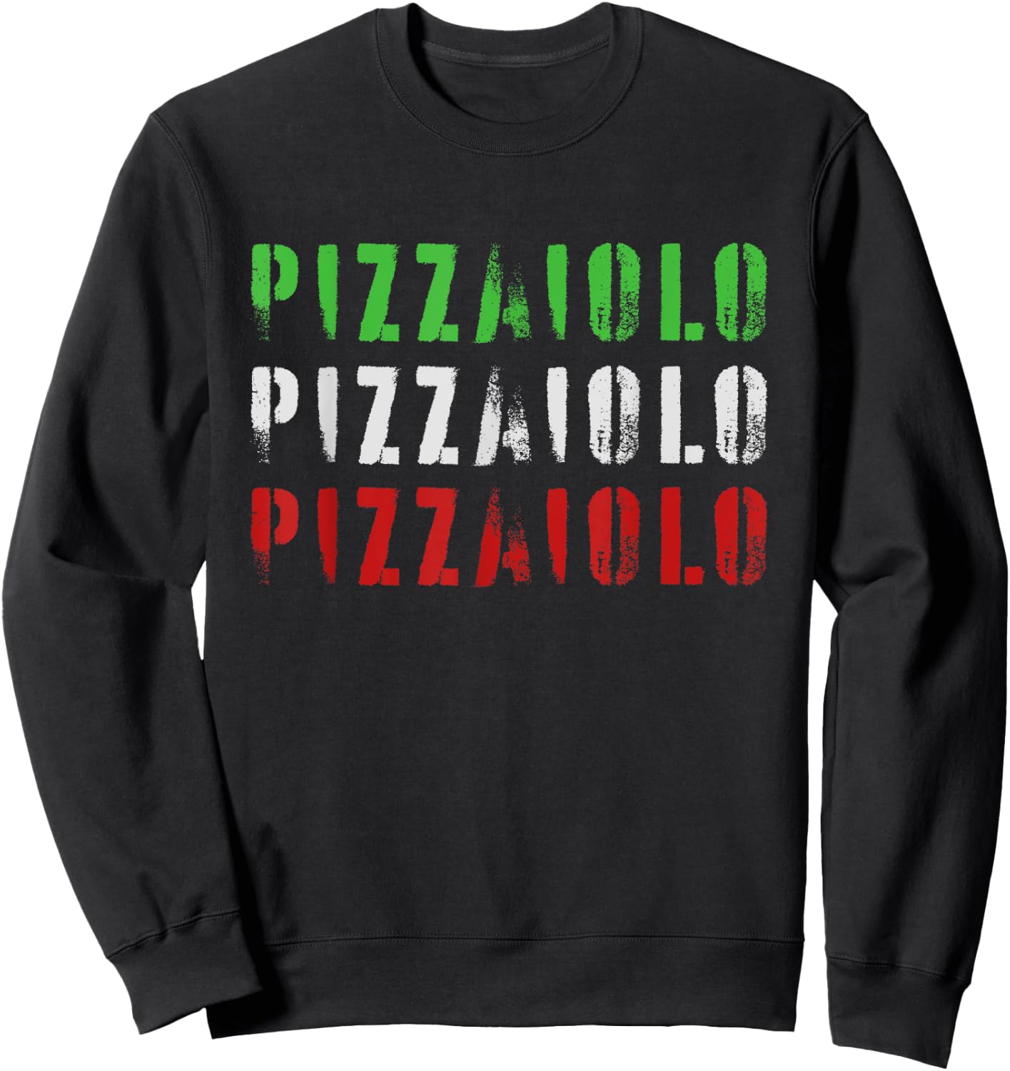 Pizzaiolo - Best Pizza Baker - Bella Italia Sweatshirt - Sweatshirt | Black