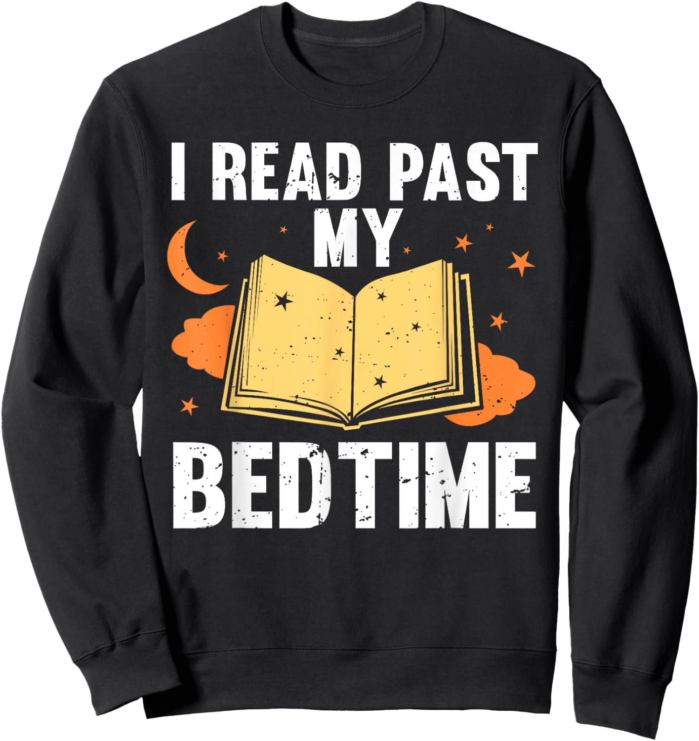 Cool Reading Women Kids Bookworm Book Lover Books Sweatshirt - Sweatshirt | Black