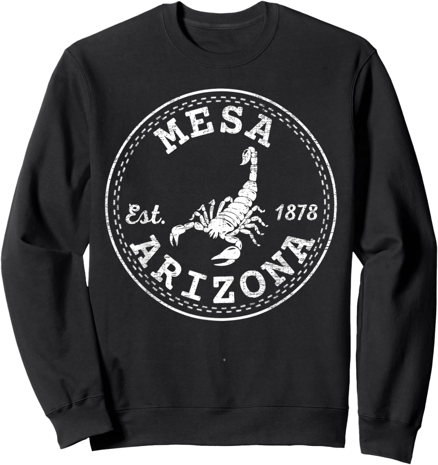 Mesa Arizona Retro Vintage AZ Sweatshirt - Sweatshirt | Black