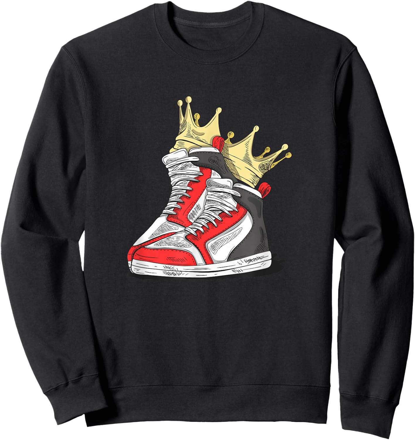 Sneaker King Sweatshirt - Sweatshirt | Black