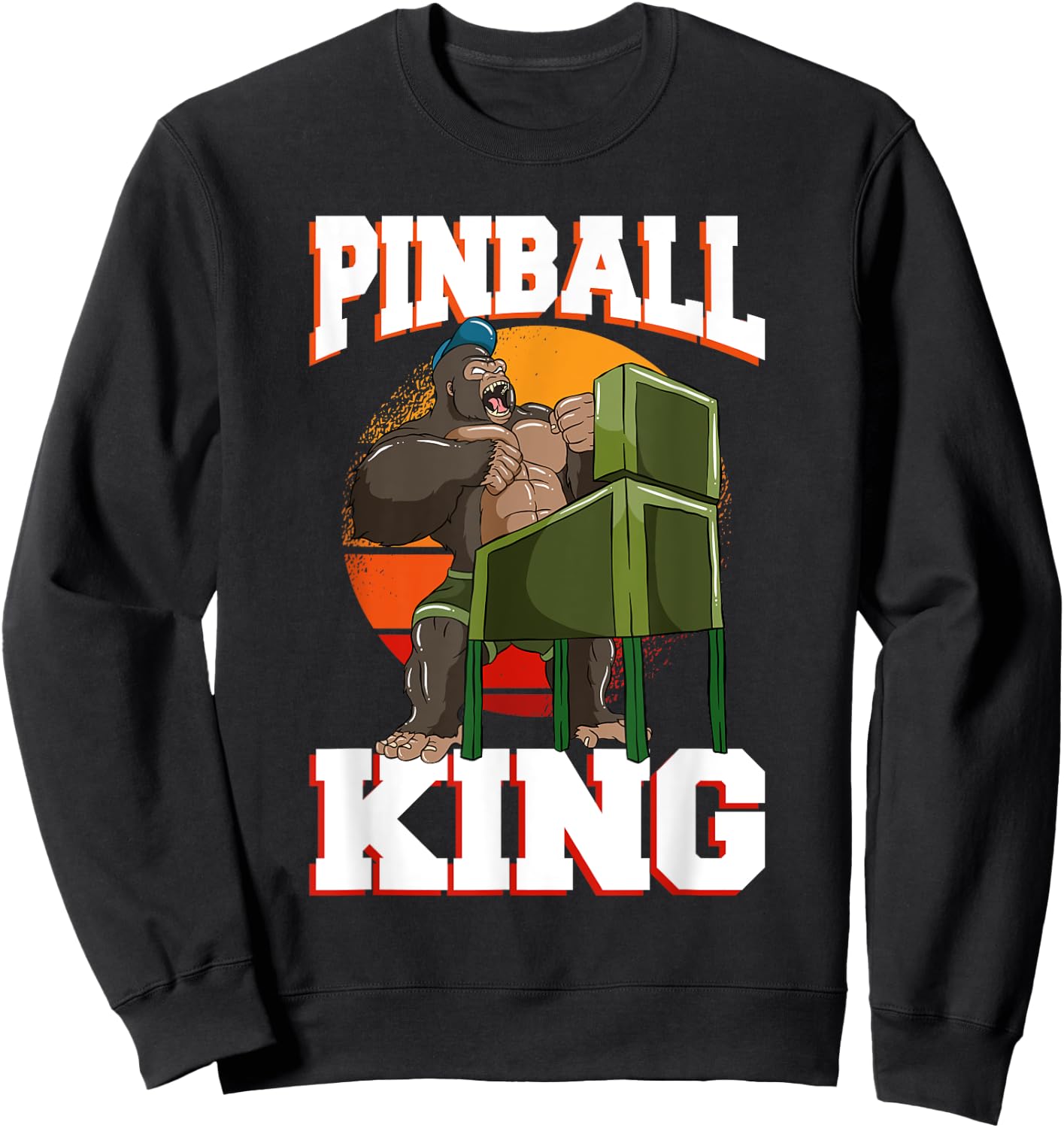 Pinball King Sweatshirt - Sweatshirt | Black