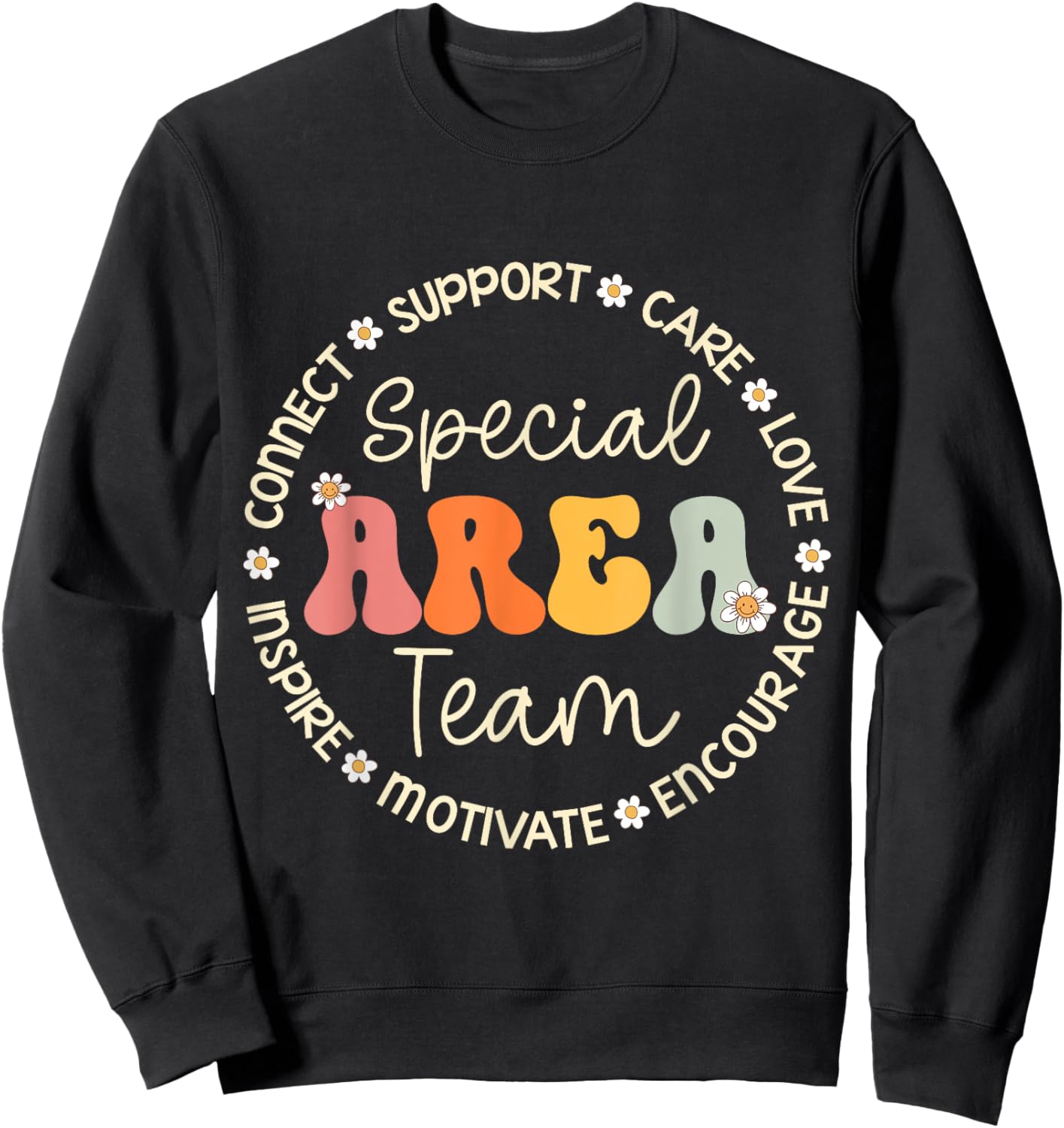 Special Area Team Appreciation Week Back to School Sweatshirt - Sweatshirt | Black