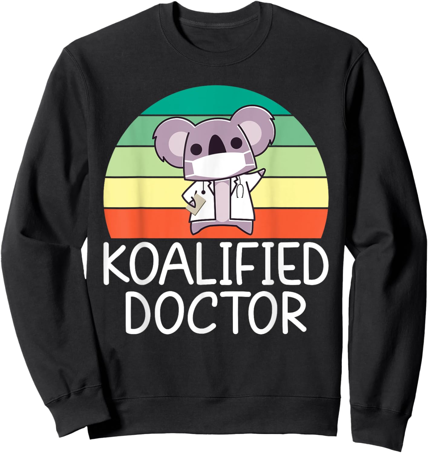 Koalified Doctor Sweatshirt - Sweatshirt | Black