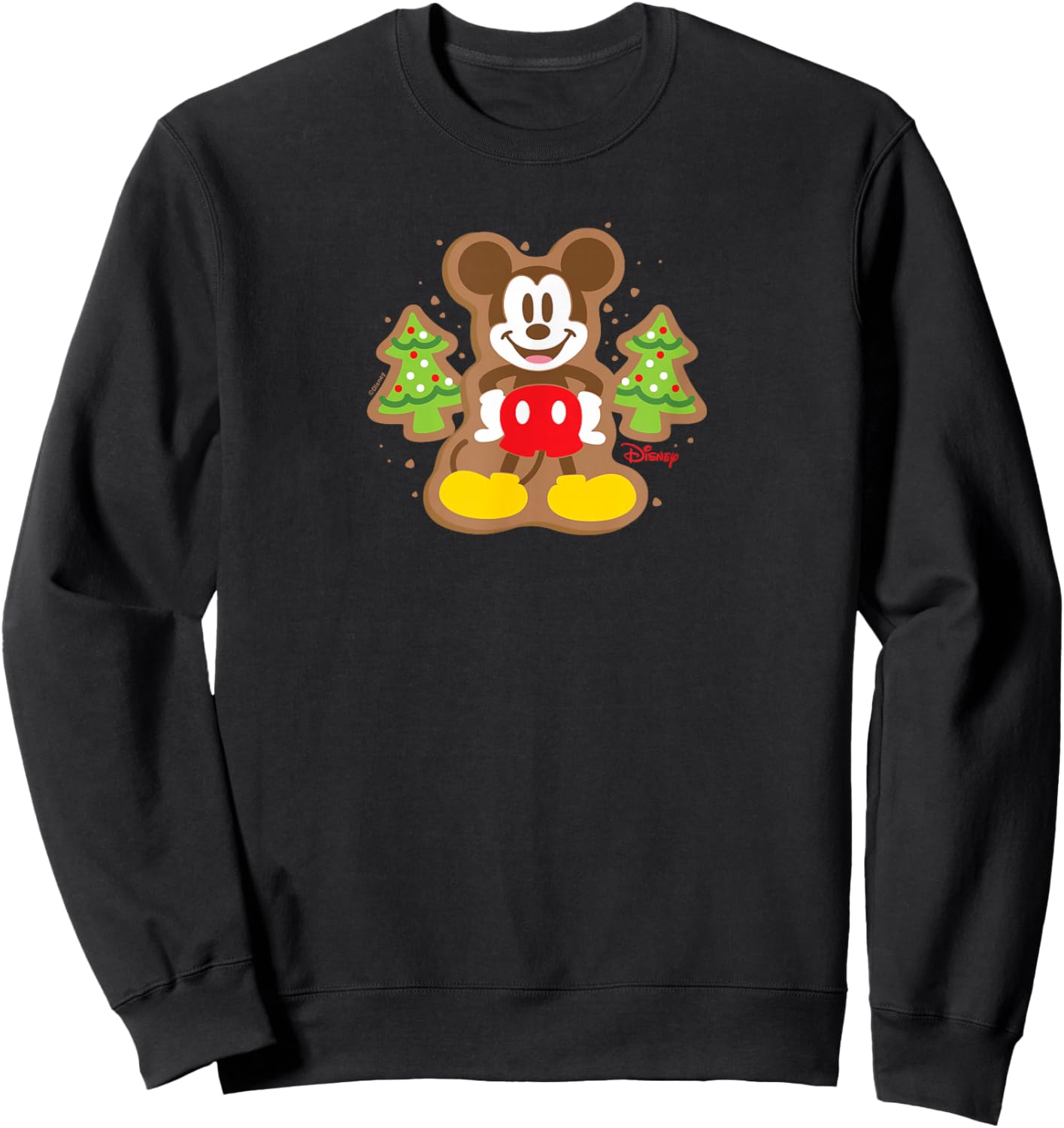 Disney - Mickey Christmas Cookie Sweatshirt - Sweatshirt | Black