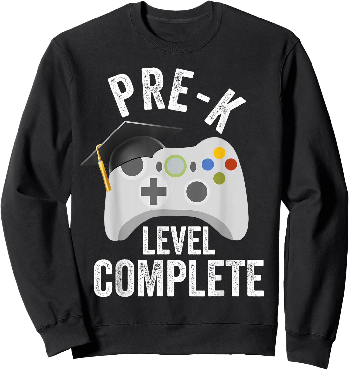 Pre-K Preschool Level Complete Graduation Party Sweatshirt - Sweatshirt | Black