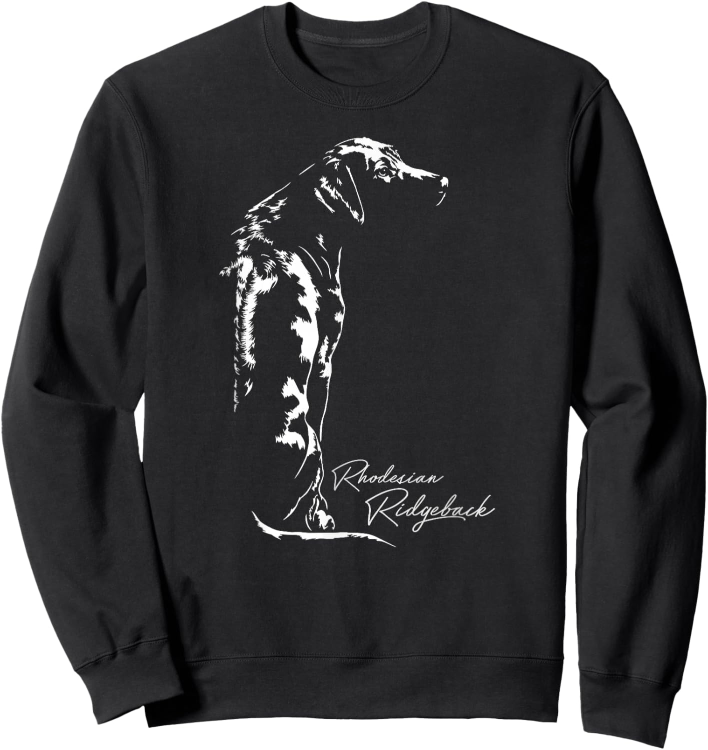 Rhodesian Ridgeback dog shirt funny Gift Sweatshirt - Sweatshirt | Black
