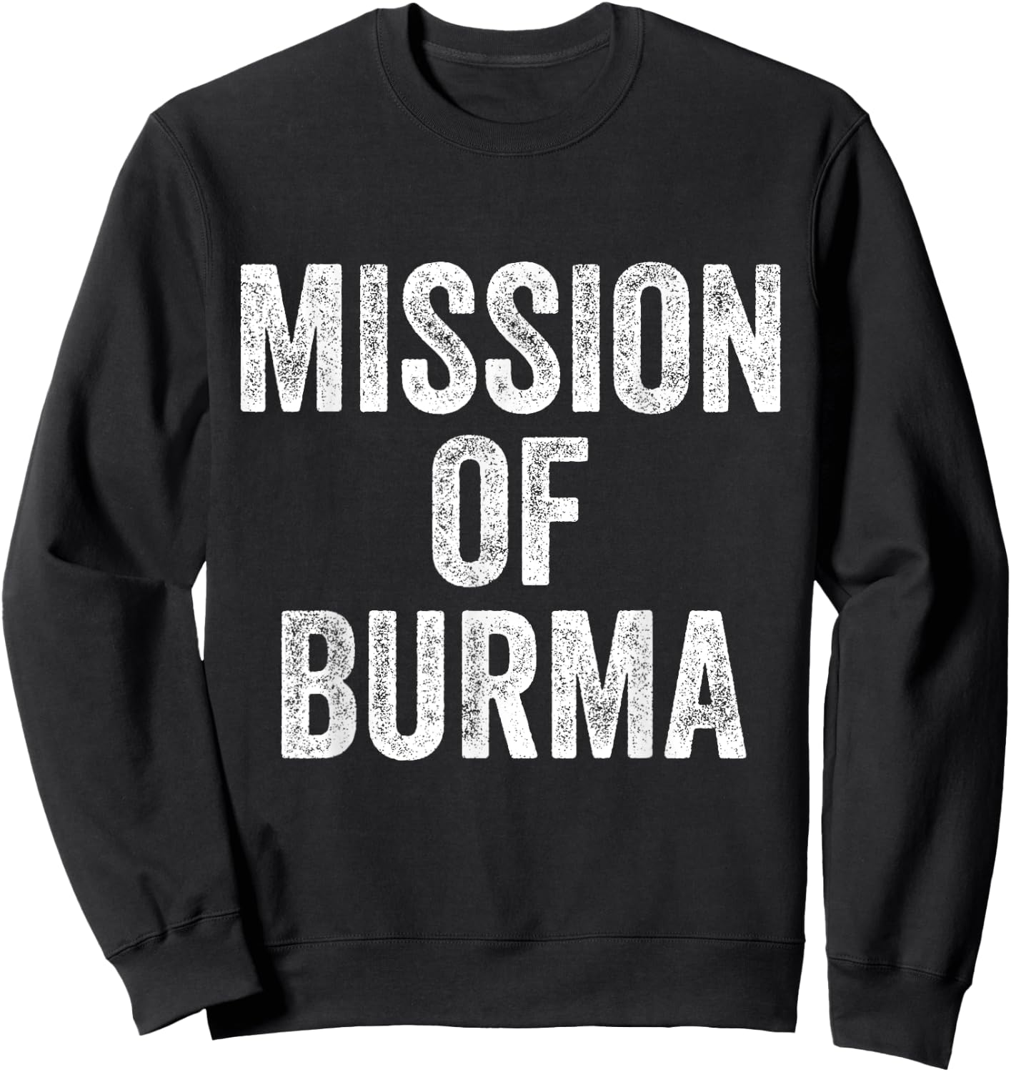 Mission of Burma Retro Sweatshirt - Sweatshirt | Black