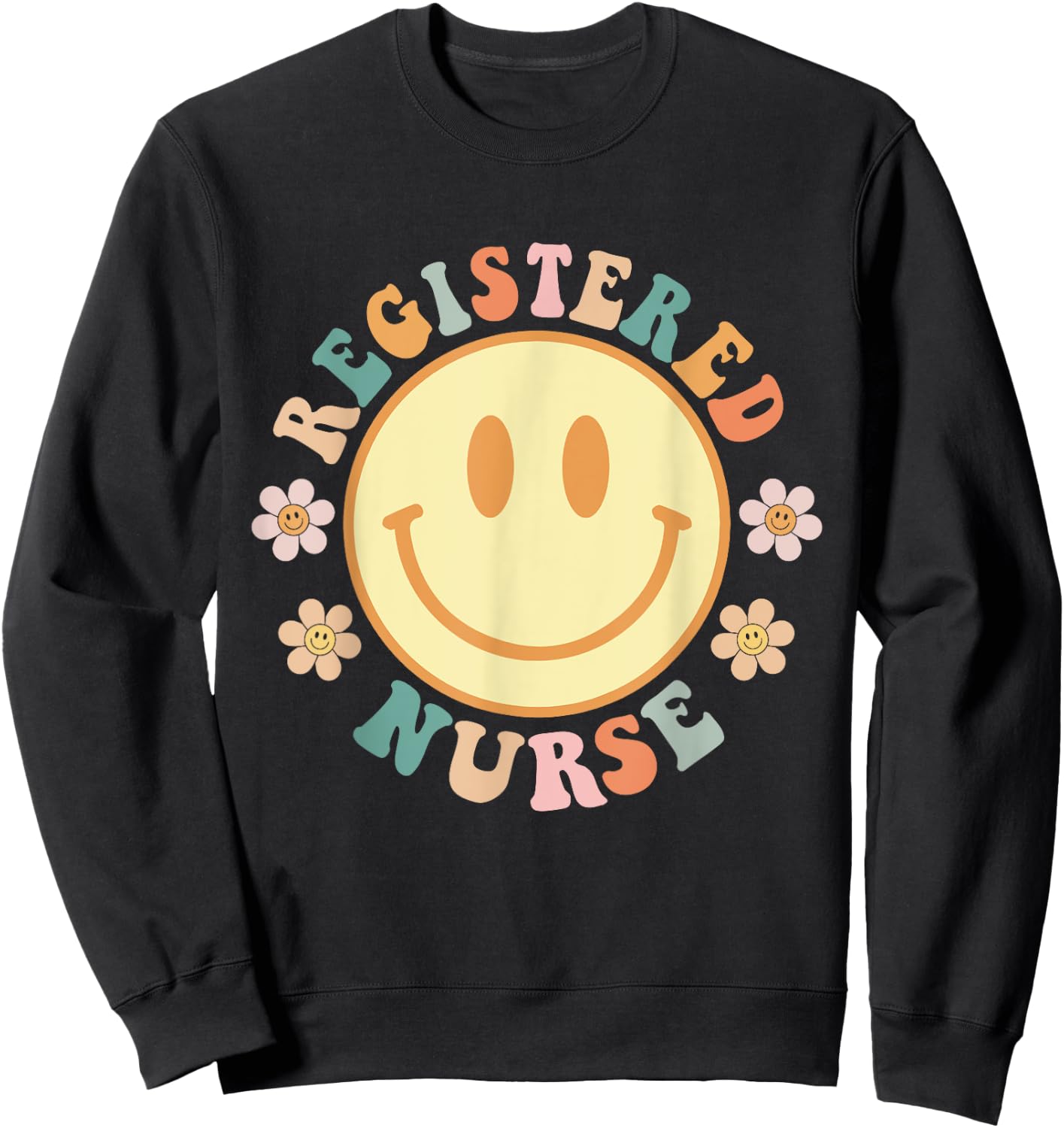RN Nurse Registered Nurse Nursing School Women Sweatshirt - Sweatshirt | Black