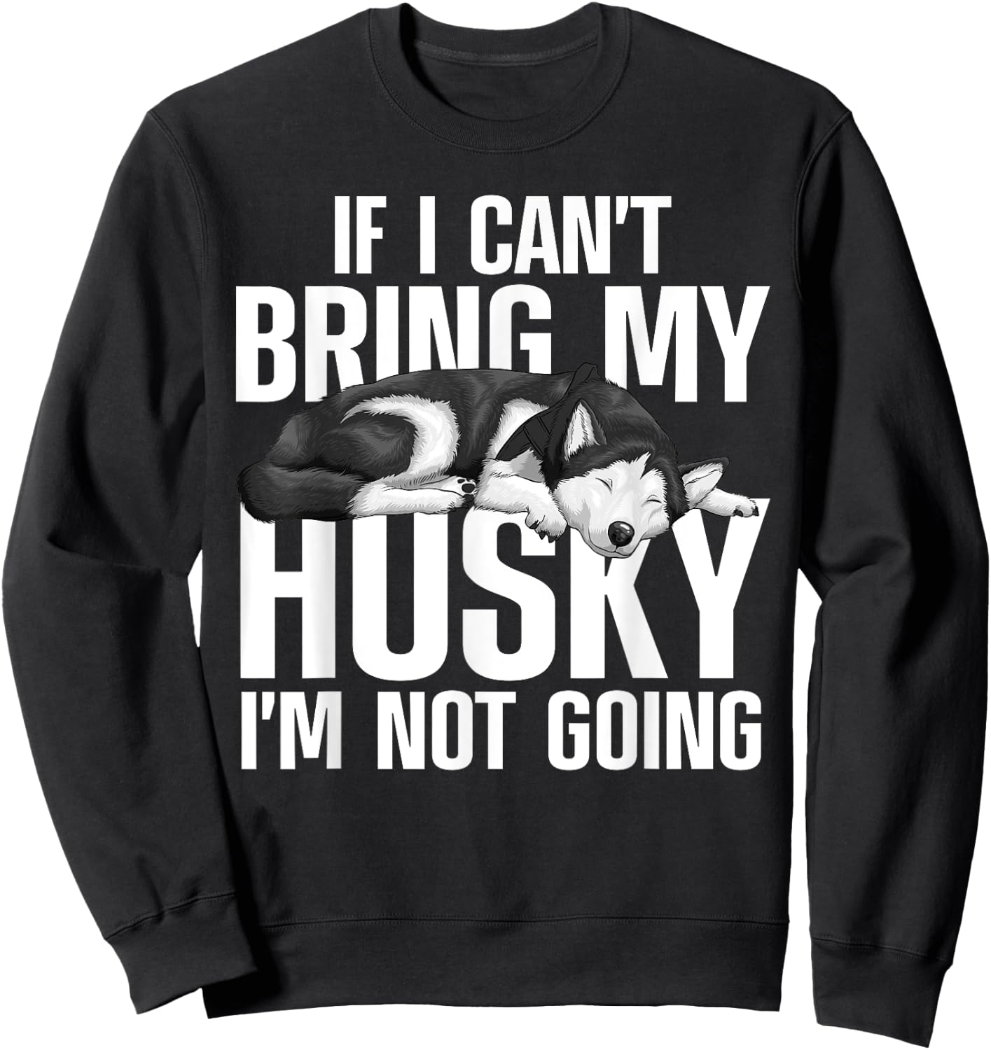 Best Husky Women Siberian Huskies Dog Lover Trainer Sweatshirt - Sweatshirt | Black
