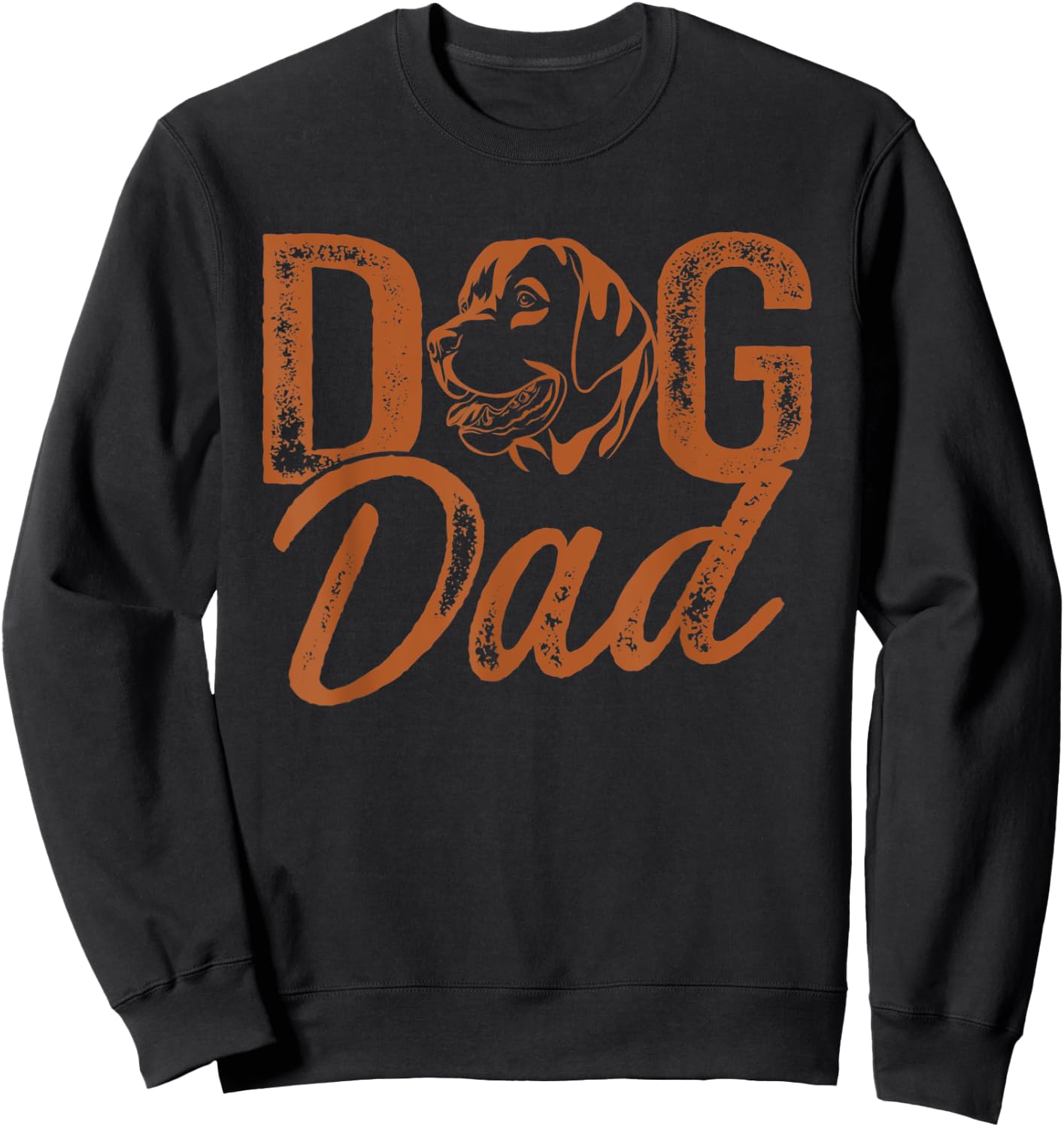 Labrador Retriever Dog Dad Lab Daddy Men Sweatshirt - Sweatshirt | Black