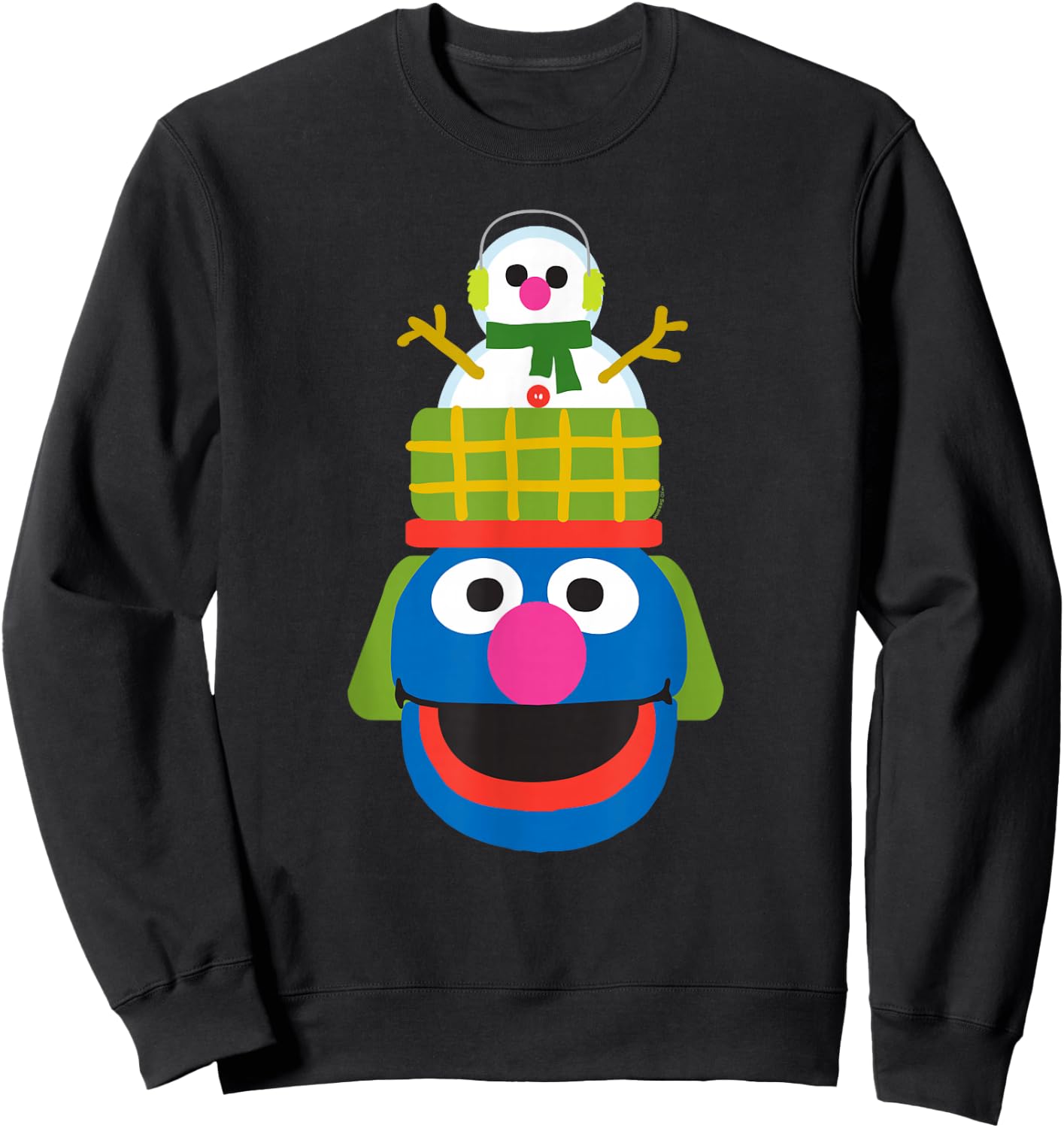 Sesame Street Christmas Nutcracker Grover Sweatshirt - Sweatshirt | Black