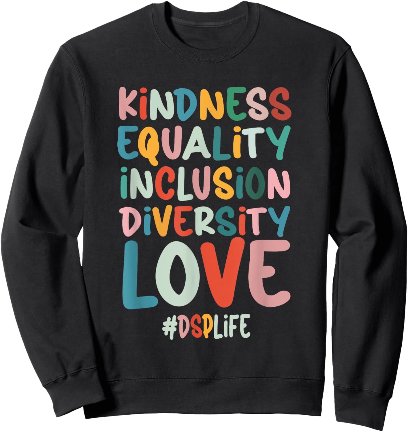 DSP Direct support Professional DSP Nurse Sweatshirt - Sweatshirt | Black