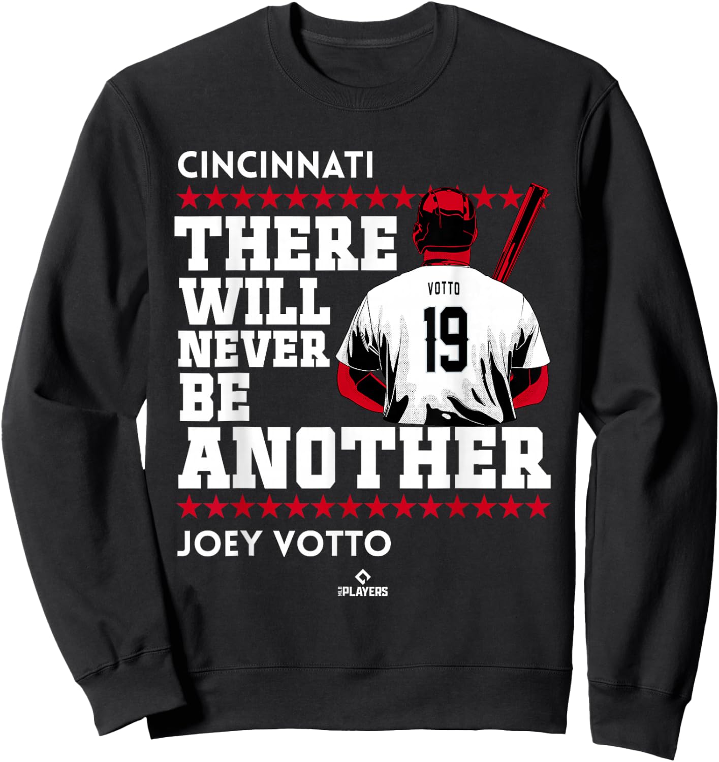 Never Be Another Joey Votto Cincinnati MLBPA Sweatshirt - Sweatshirt | Black