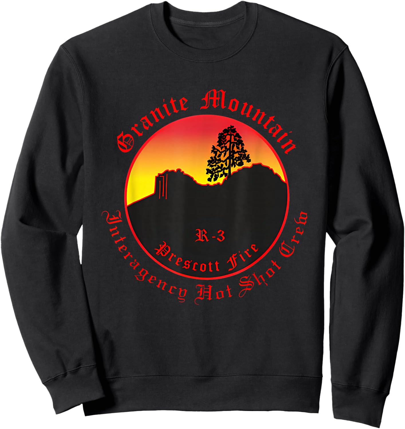 The Granite Mountain Hotshots Sweatshirt - Sweatshirt | Black