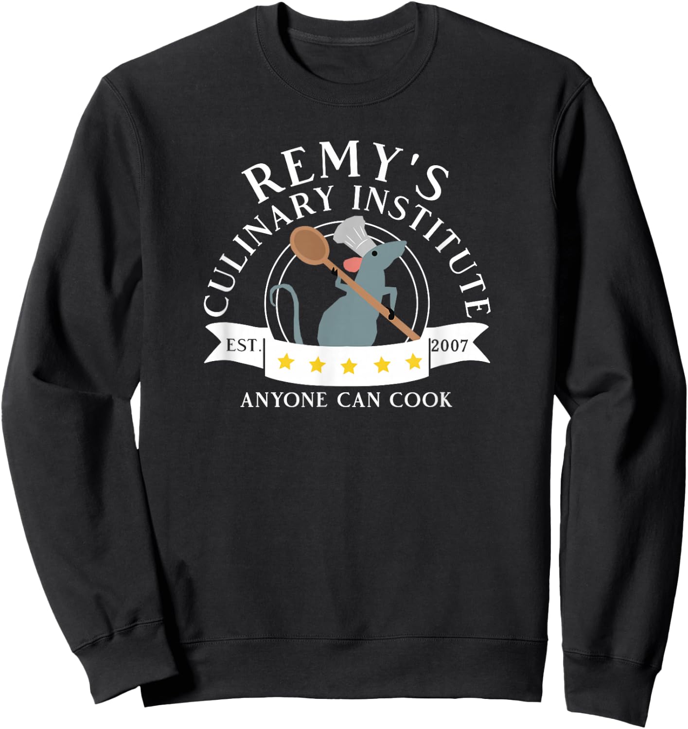 Culinary Institute Anyone Can Cook Sweatshirt - Sweatshirt | Black